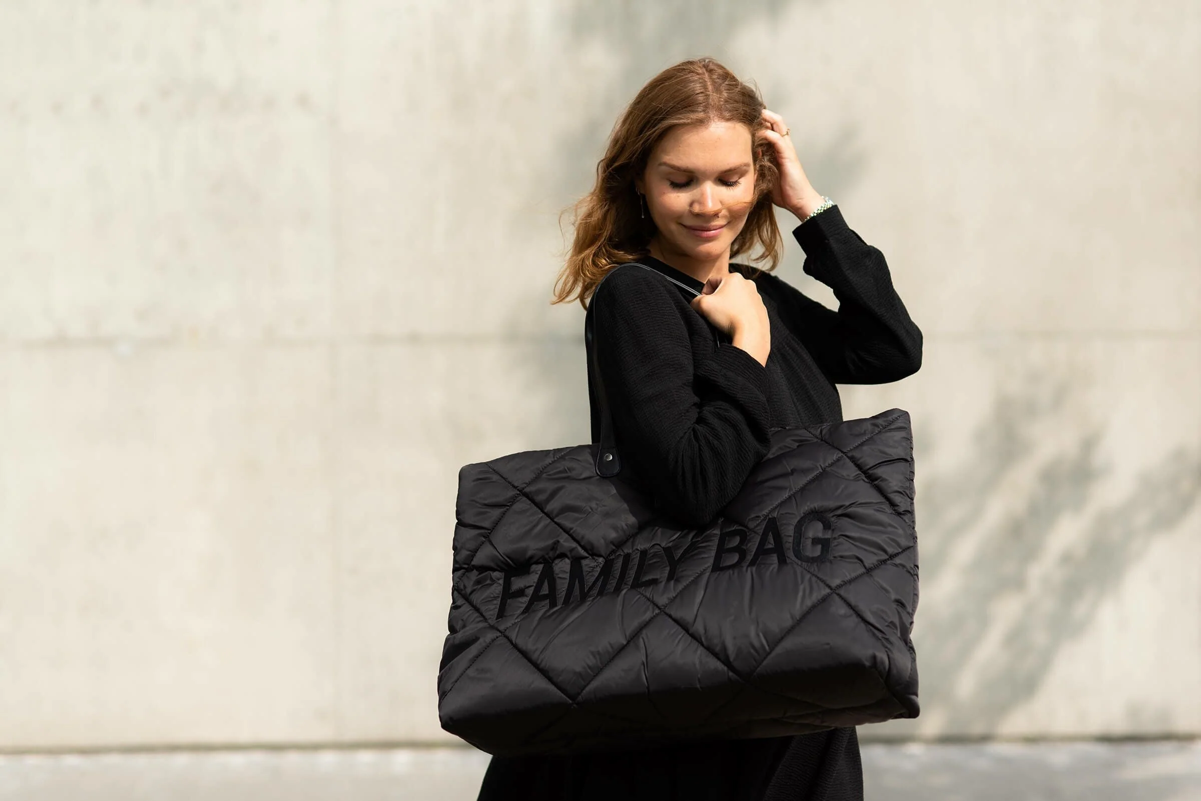 Cloud Comfort Puffer Family Bag - Black - Image 12