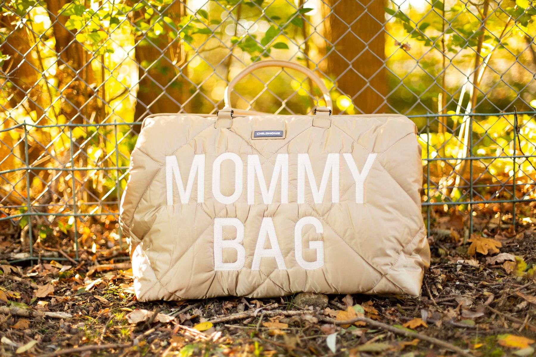 Cloud Comfort Puffer Mommy Bag - Beige - Image 13