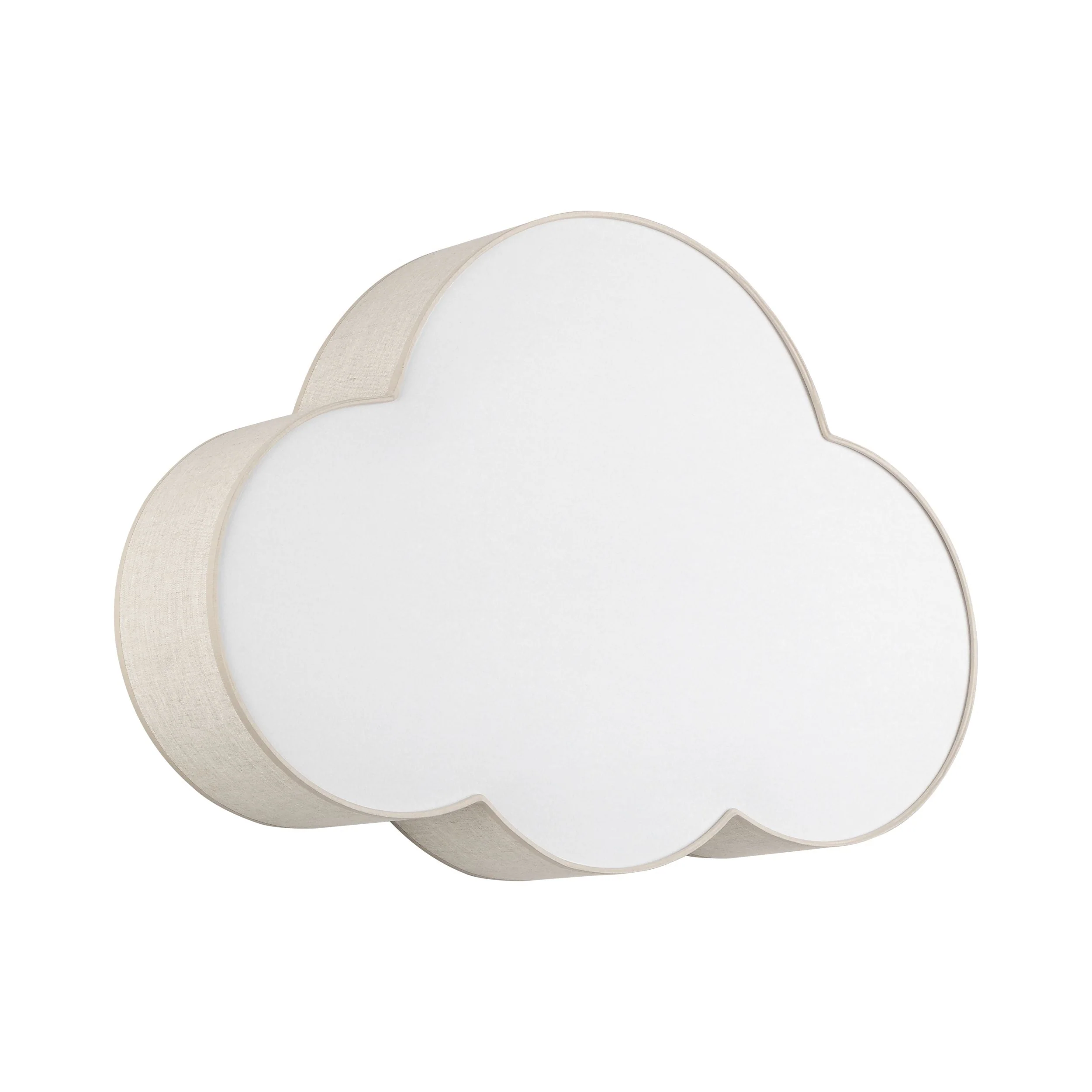 CLOUD Linen Flush Mount Light - Image 3