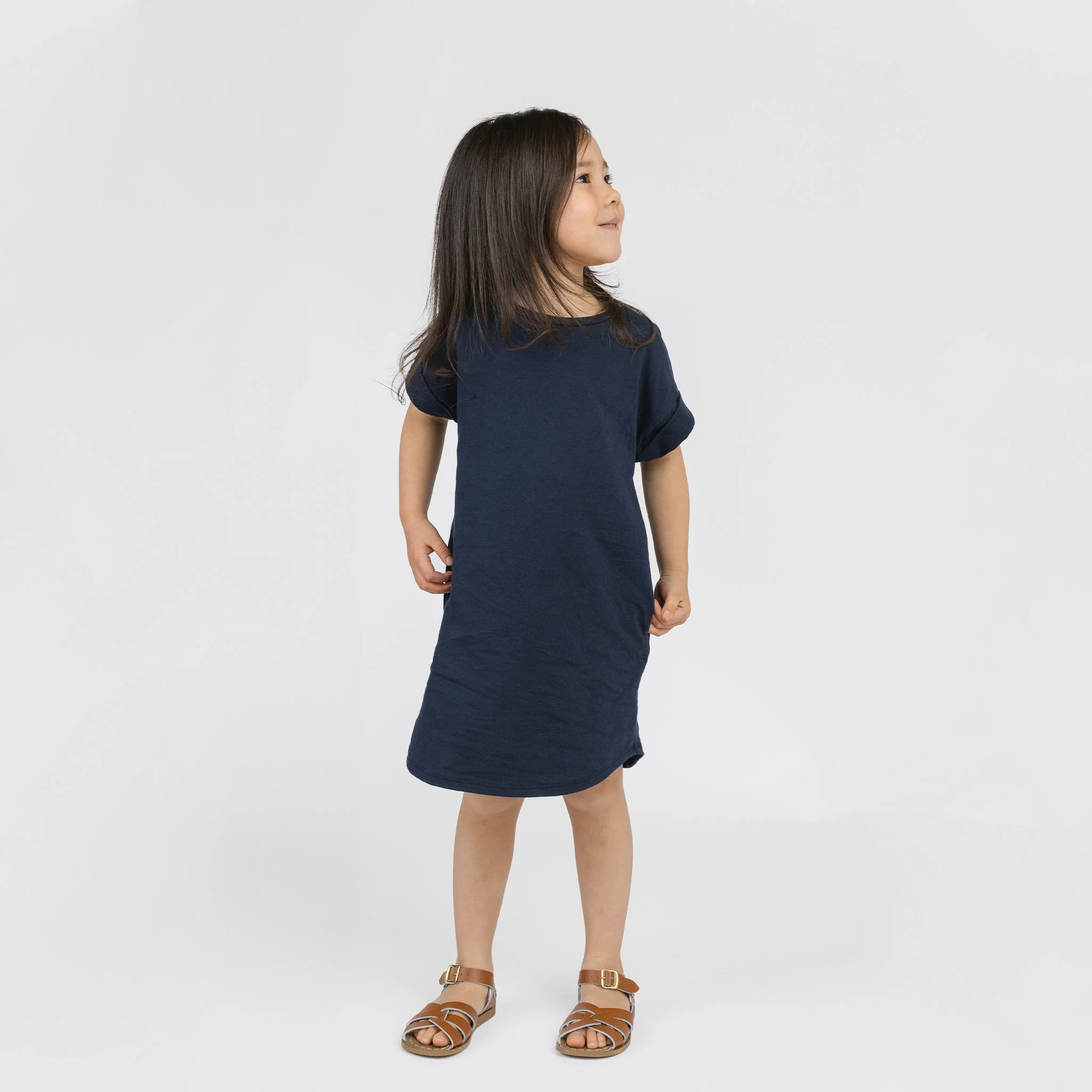 Cloud Rolled Sleeve Dress - Image 11
