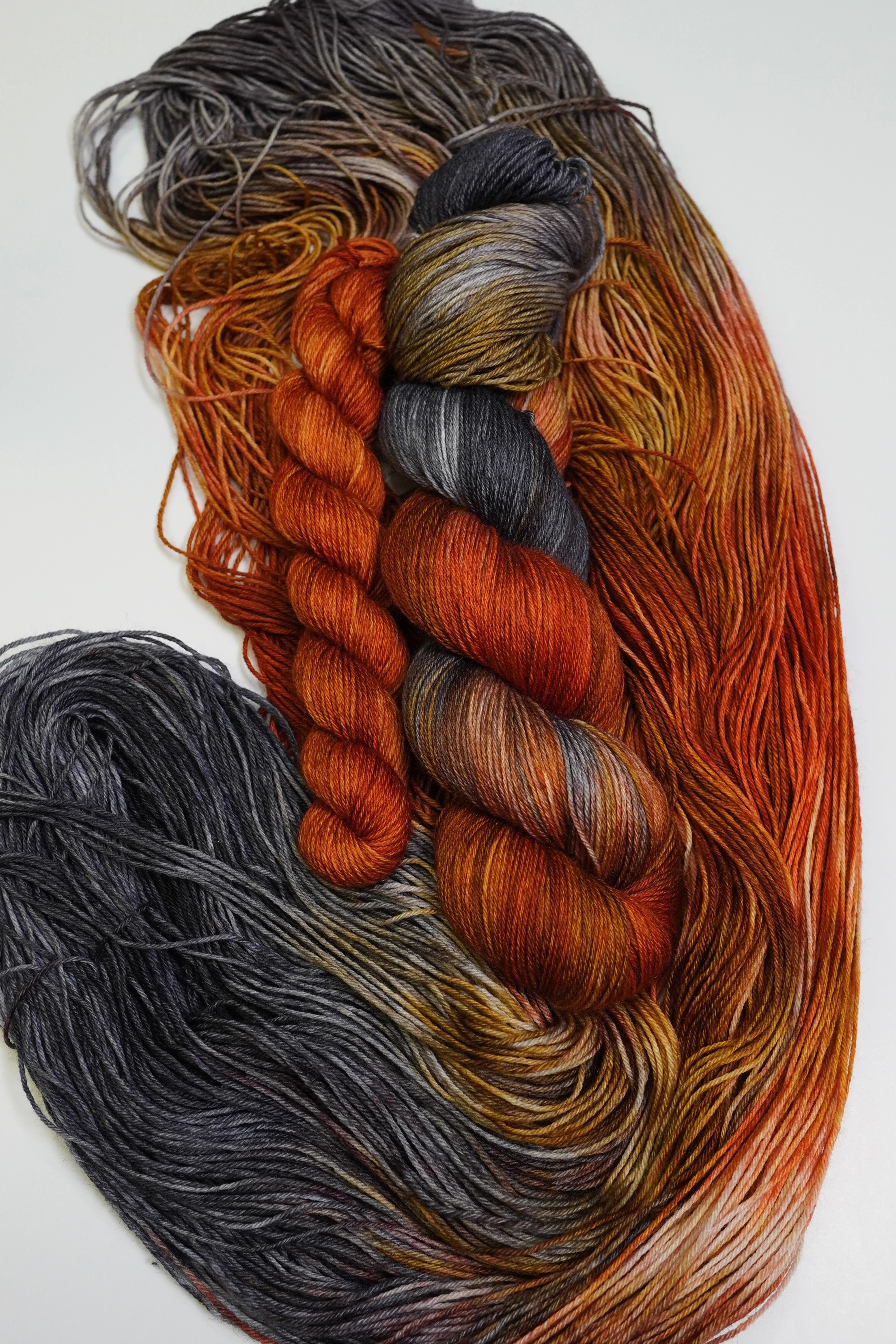 Cobalt Rust - Fingering Sock Set - Image 4