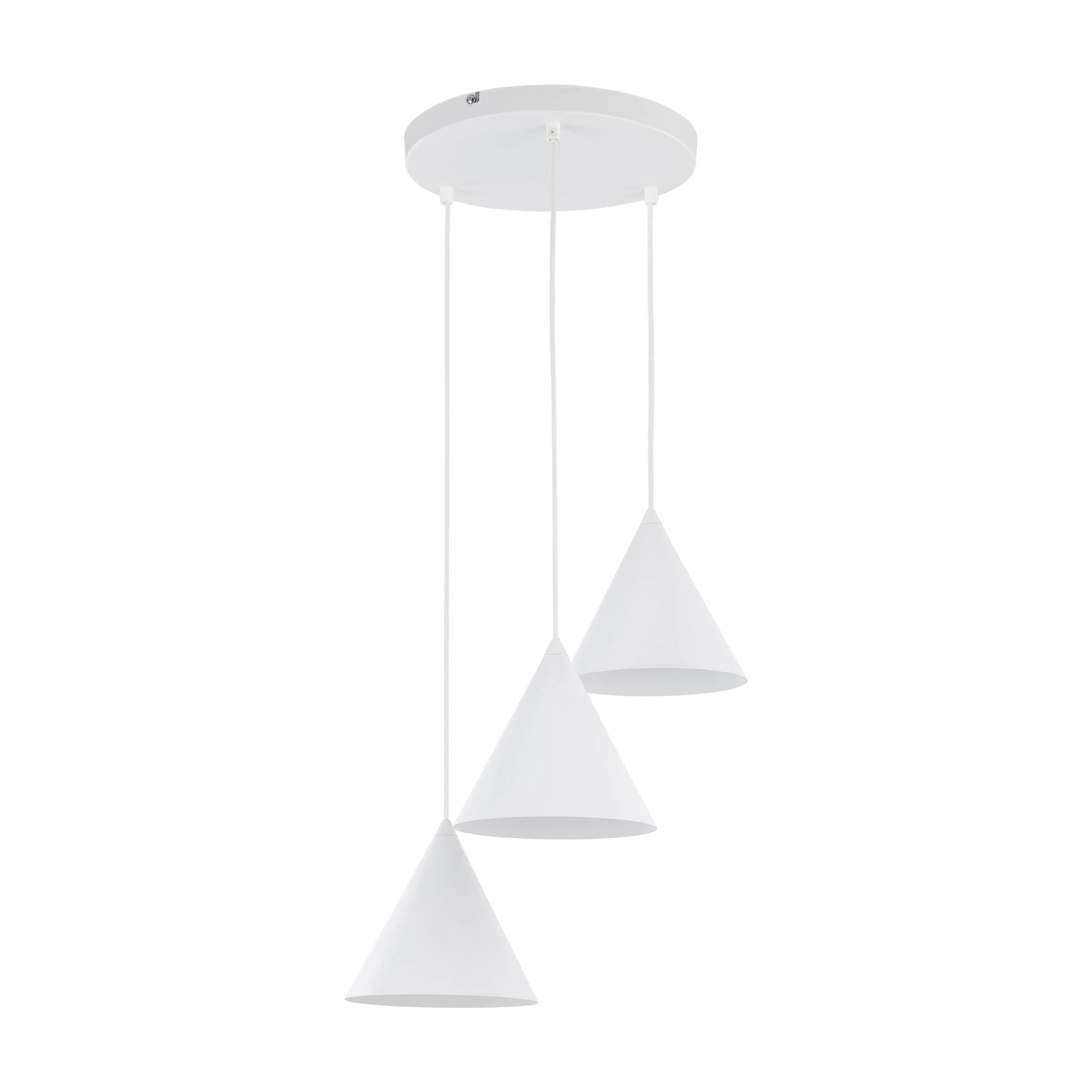 CONO 3-Light Steel Cone Pendant for Kitchen Island & Dining Table - Image 15