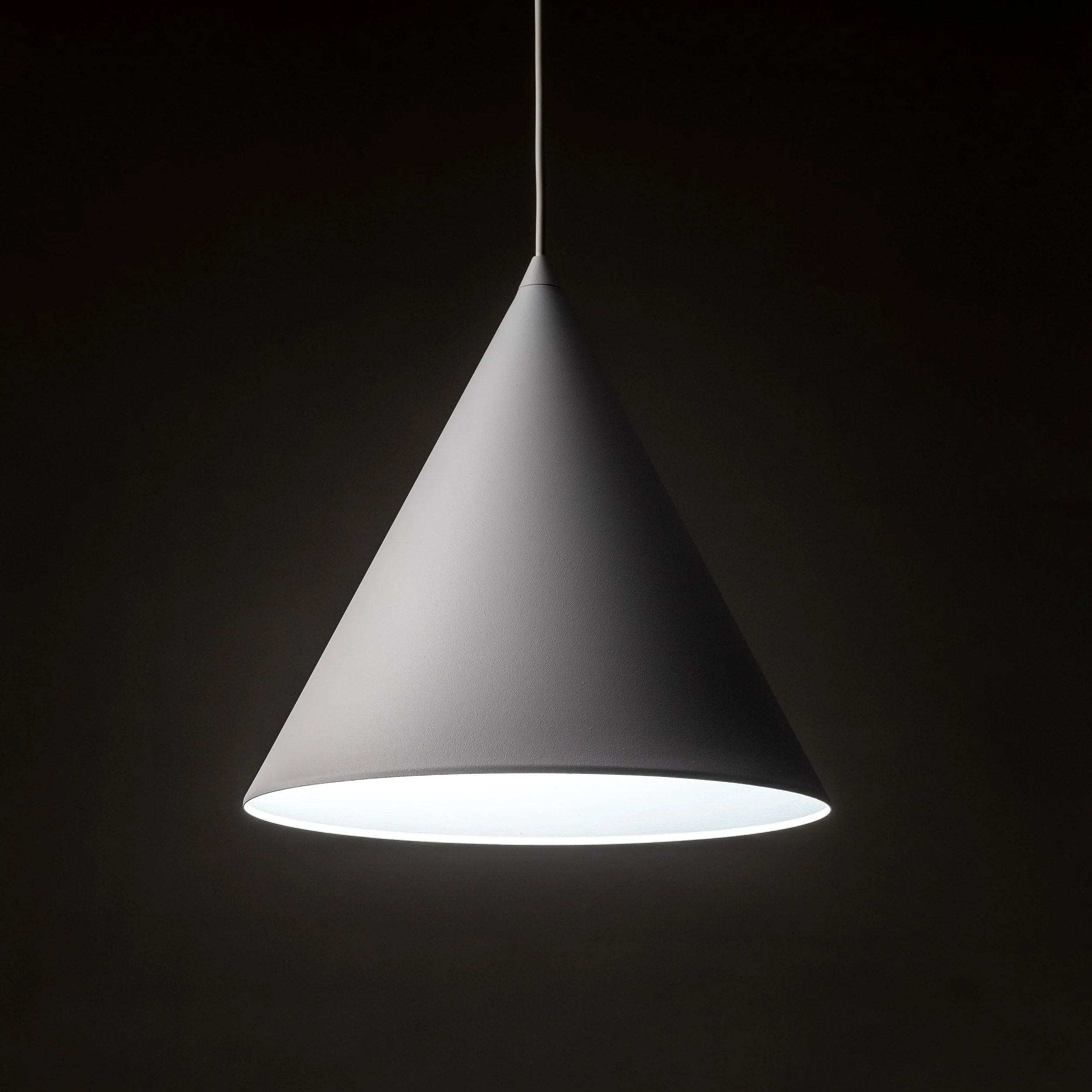 CONO Steel Cone Pendant Light M for Kitchen Island & Dining Table - Image 12