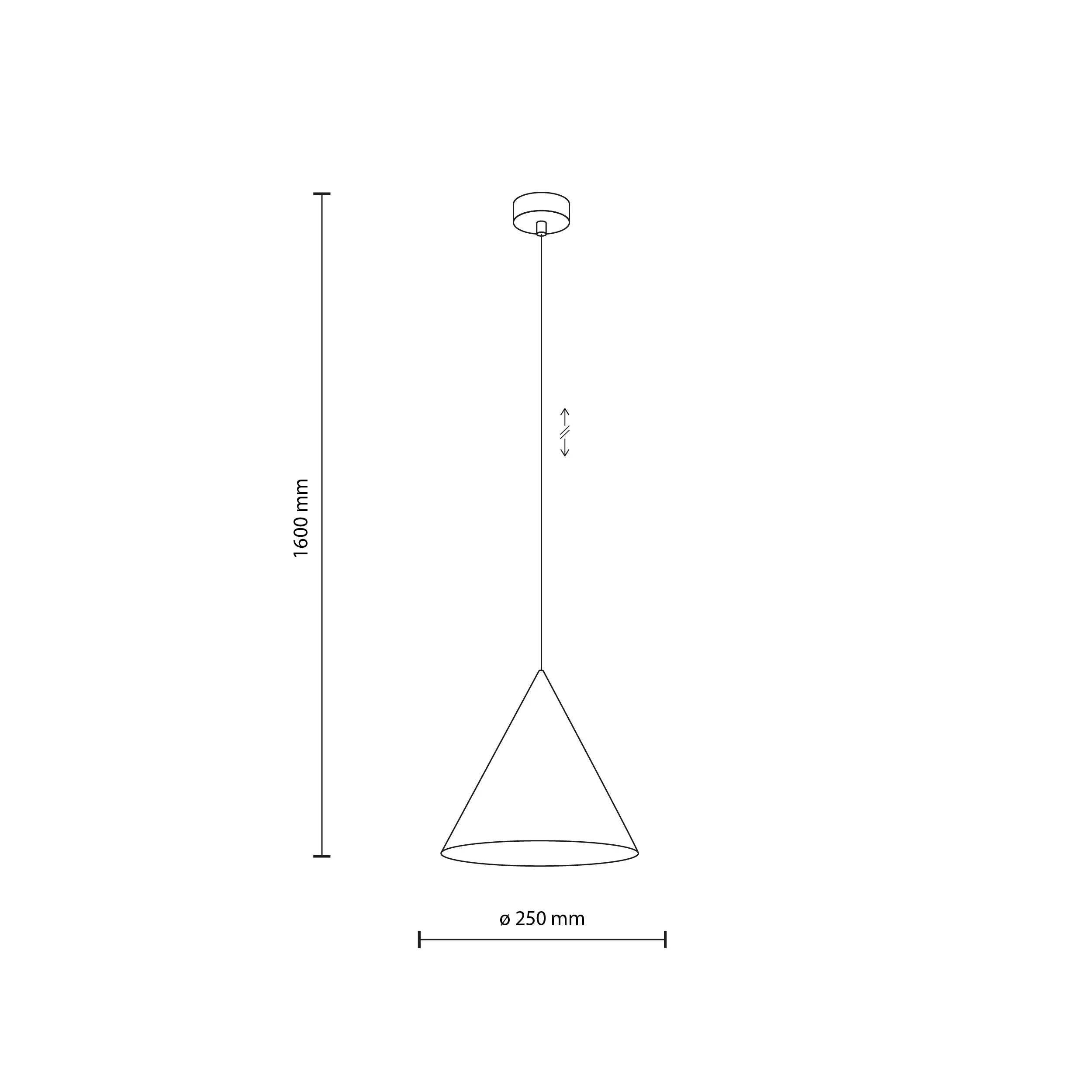 CONO Steel Cone Pendant Light M for Kitchen Island & Dining Table - Image 14