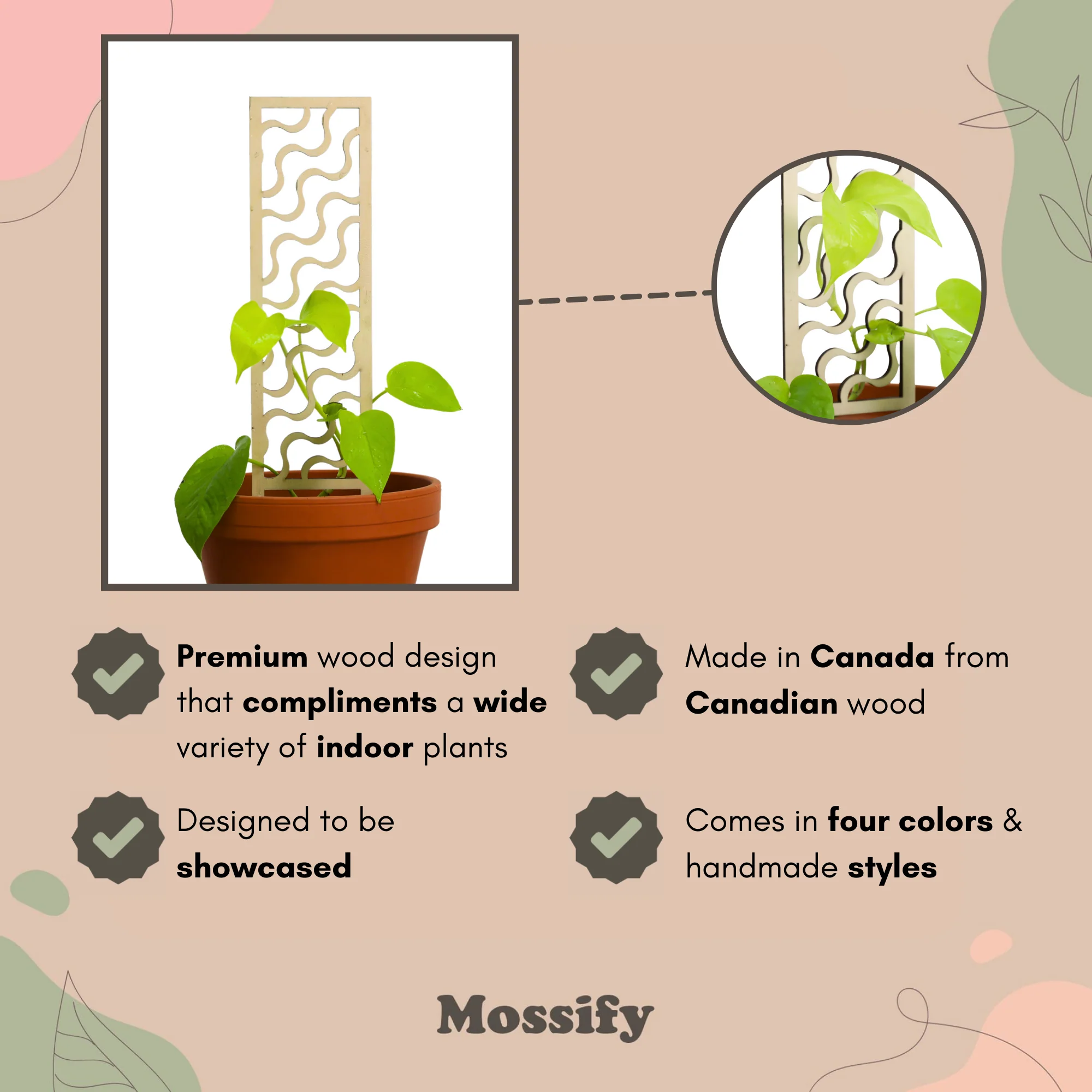 Copacabana Wooden Trellis - Image 3