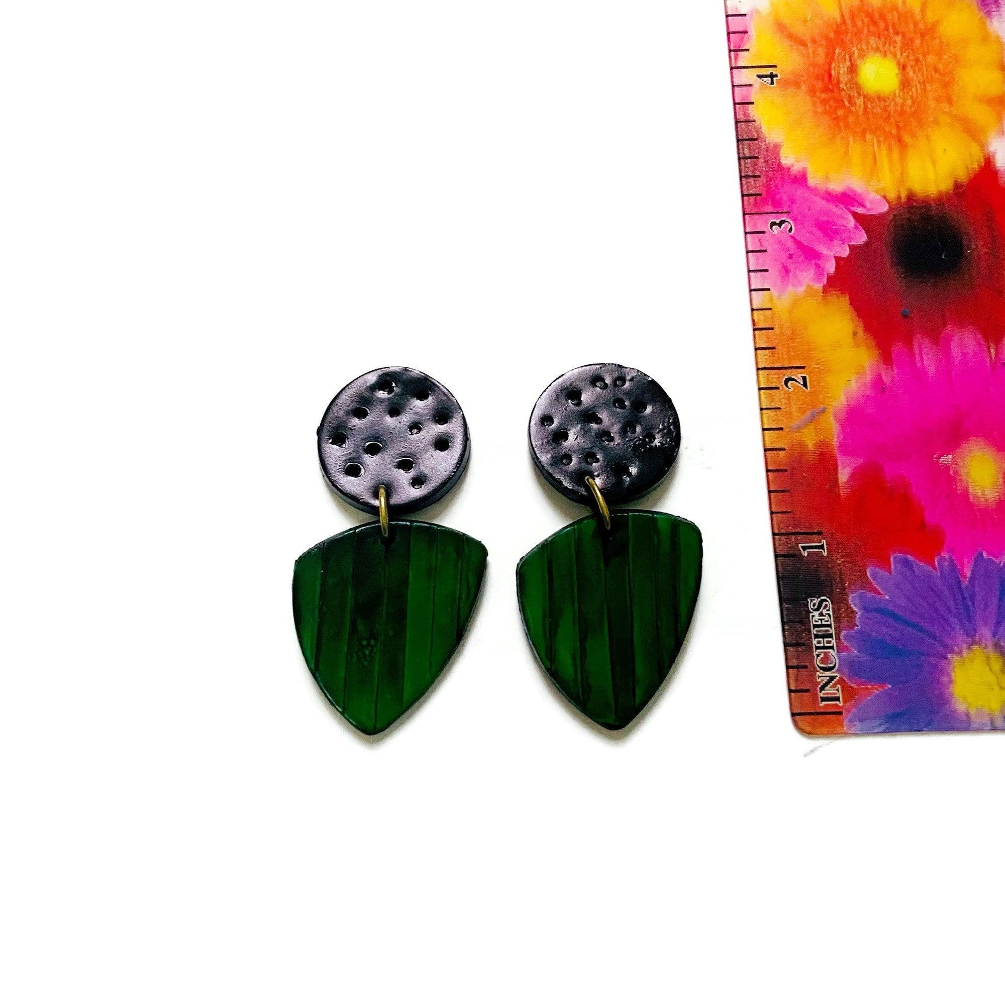 Copper & Emerald Green Statement Jewelry Set - Image 6