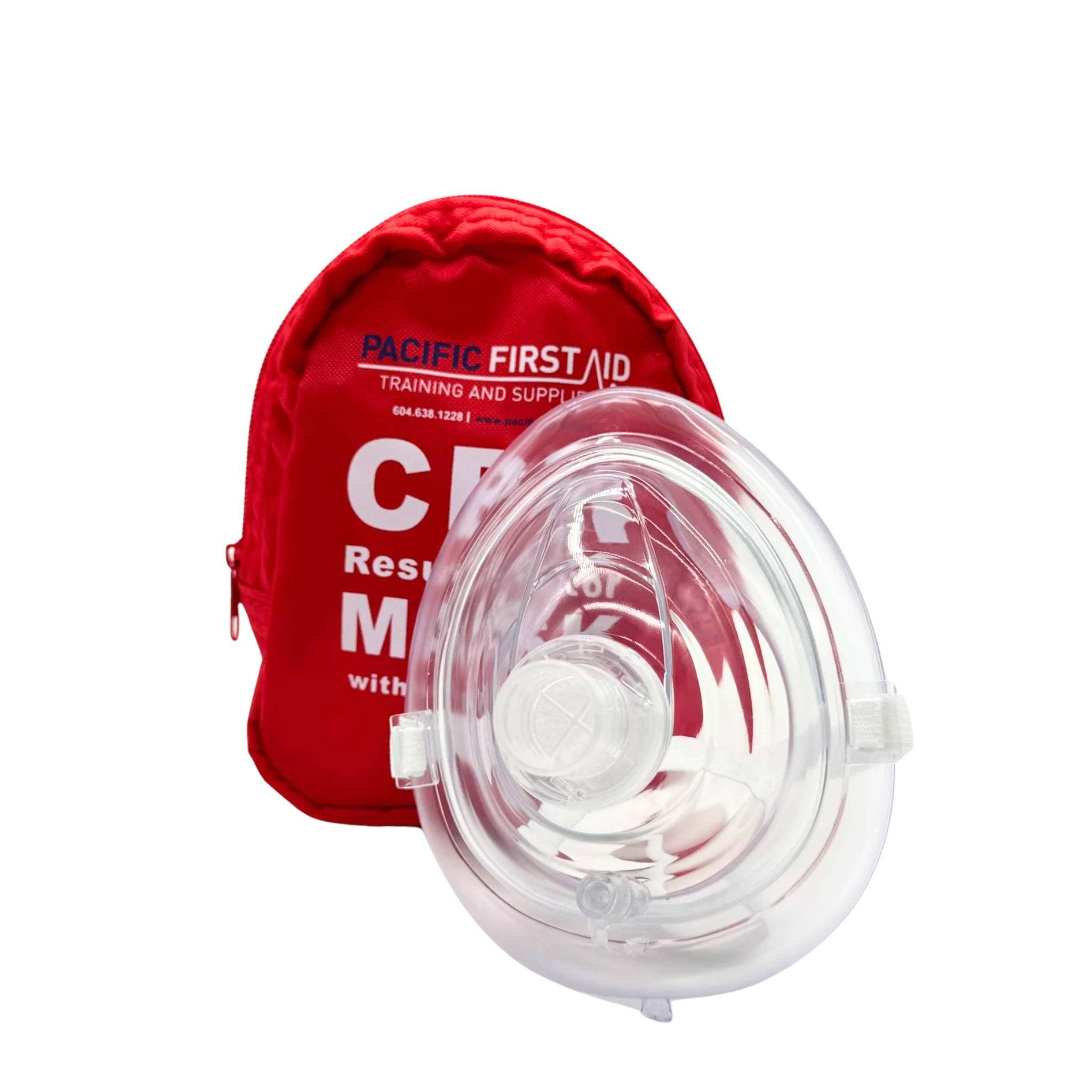 CPR Pocket Mask in Nylon Bag - Image 4