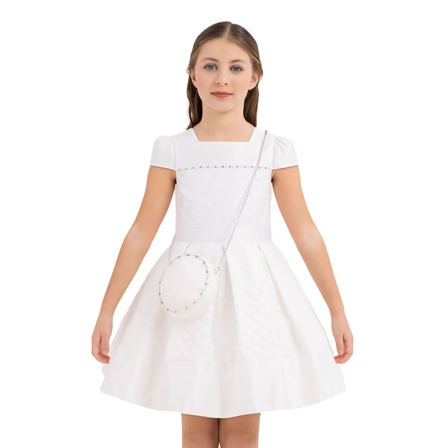 Crystal Dew Girls Formal Dress - Image 2