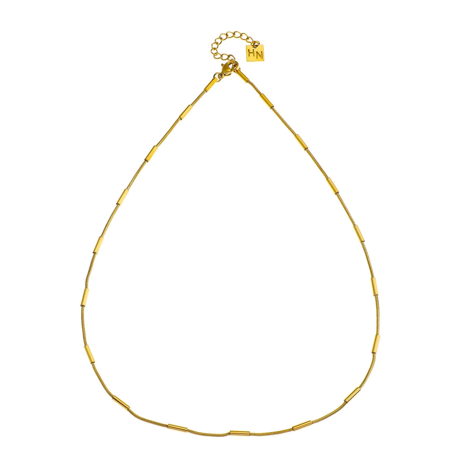 CYRILLIA Tubular Beaded Chain Necklace - Image 2