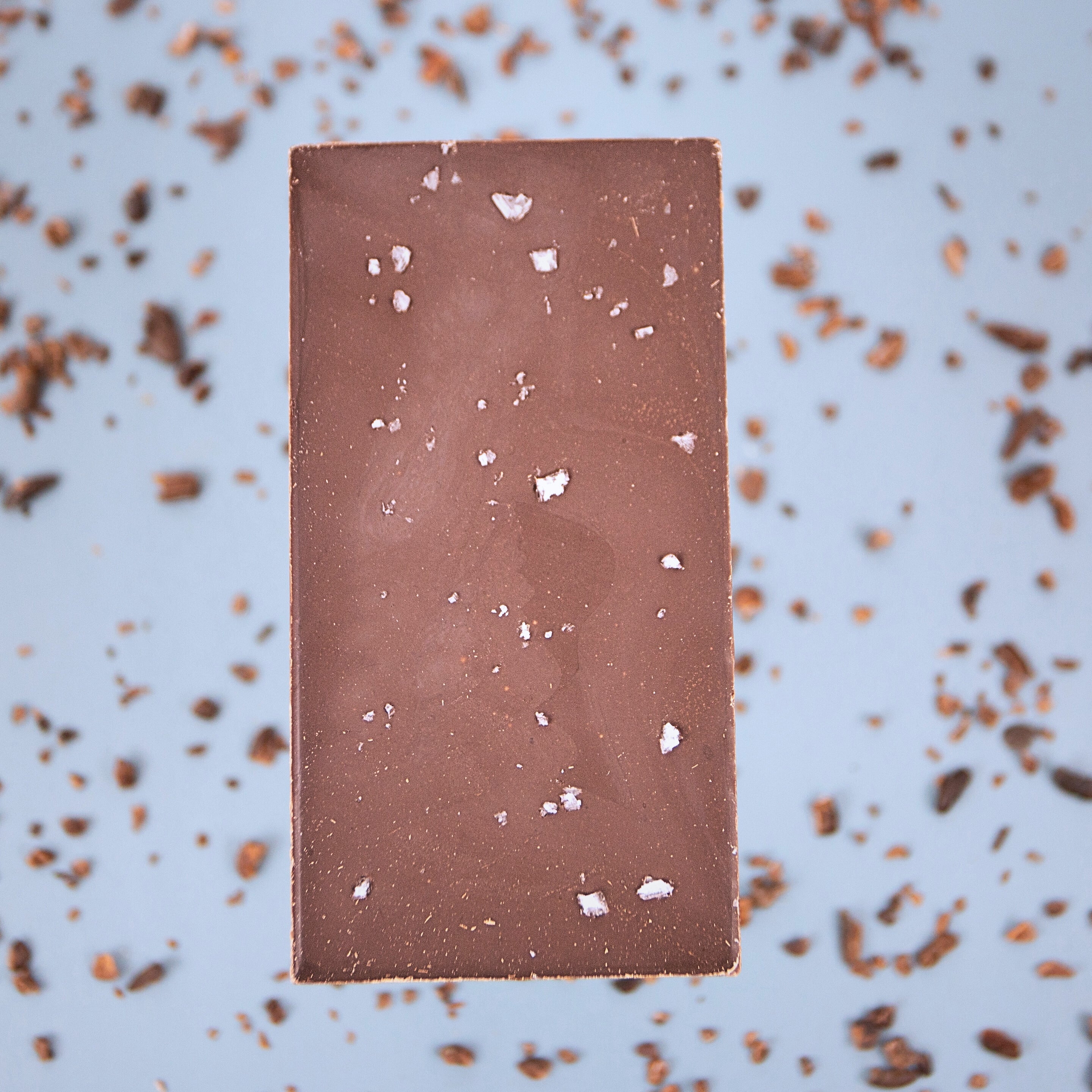 dark chocolate bar with sea salt - Image 2