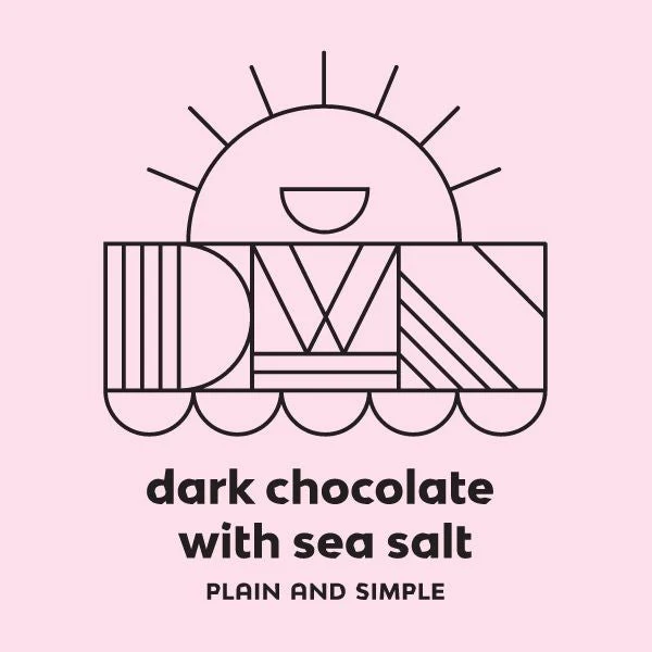 dark chocolate bar with sea salt - Image 3