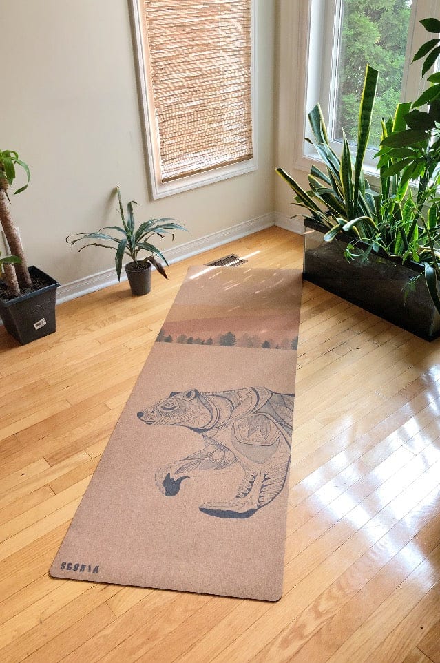 Day Bear Cork Yoga Mat | 3.5MM - Image 5