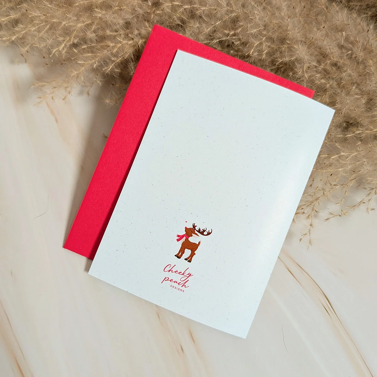 Deerlightful Holidays Mini Reindeer Card - Image 2