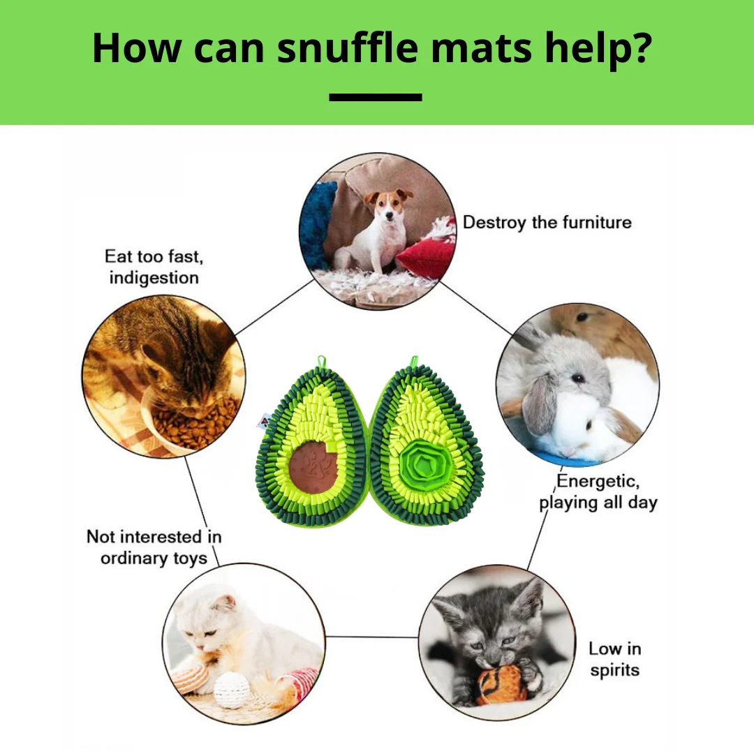 Delicious Avocado™ AntiBite Snuffle Mat - Image 3