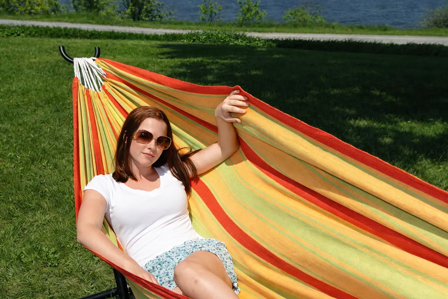 Deluxe Brazilian Double Hammock with Universal Stand - Image 31