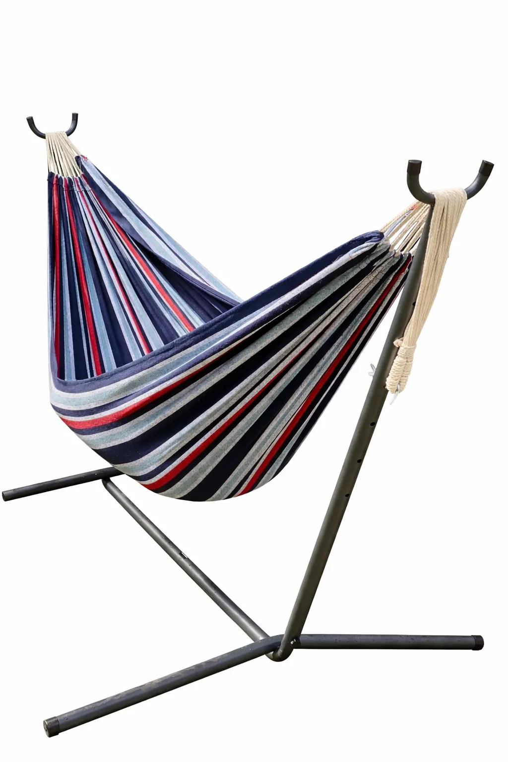 Deluxe Brazilian Double Hammock with Universal Stand - Image 9