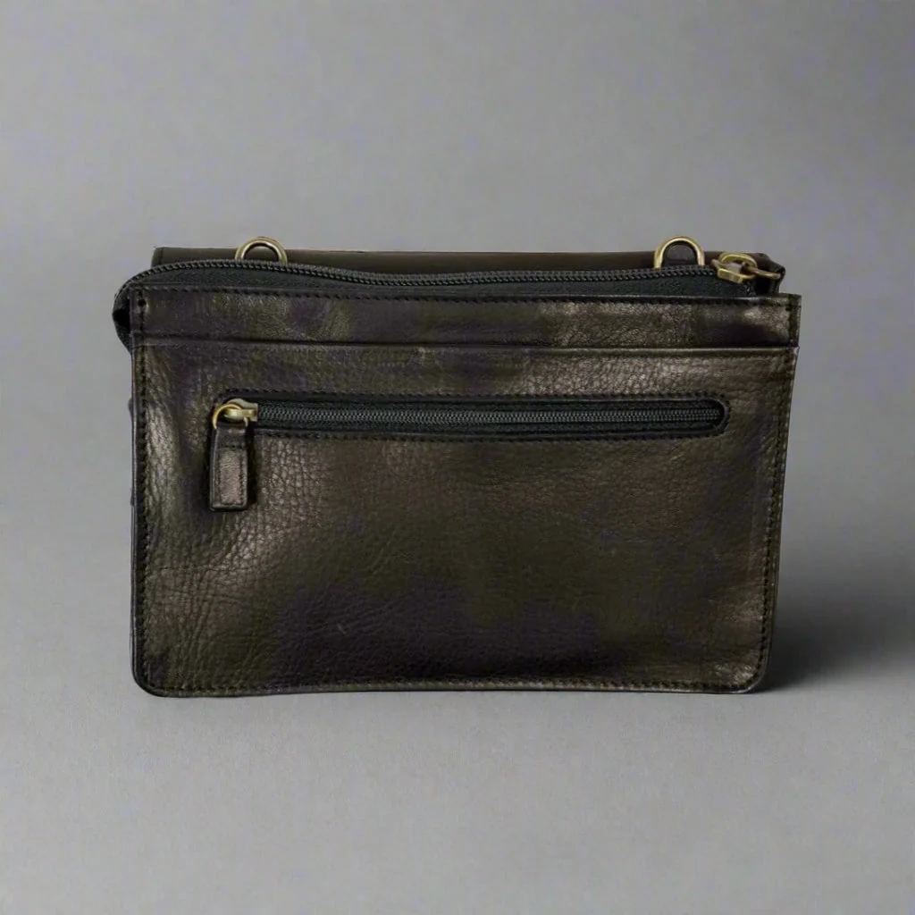 Derek Alexander Deluxe Leather Organizer Clutch Purse - Image 2