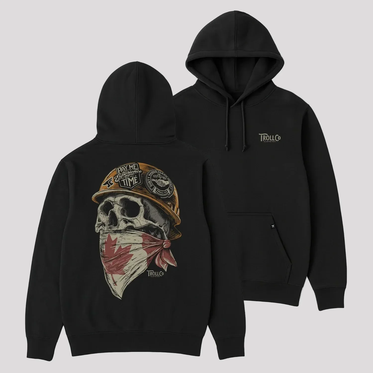 DHCM Men's Hoodie - Pay Me For My Experience, Not My Time - Image 4