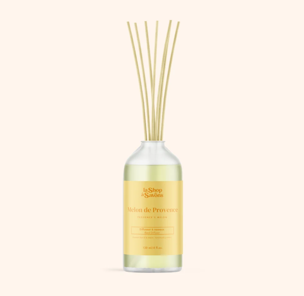Diffuseur à roseaux - Melon de Provence