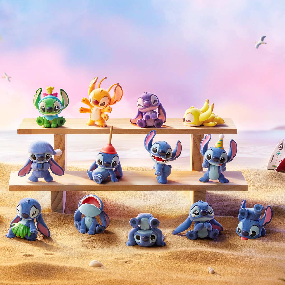 Disney Stitch Little Emotions Series Figures - Image 7