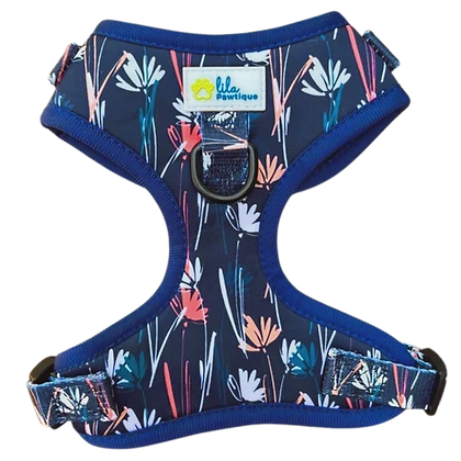 Dog Adjustable Harness Heavenly Flowers | Lila Pawtique