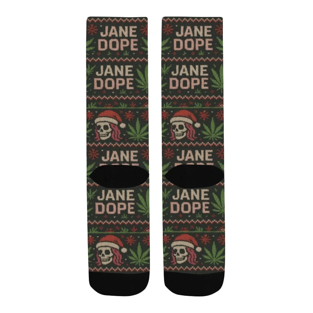 Dope AF Xmas Socks - Image 2
