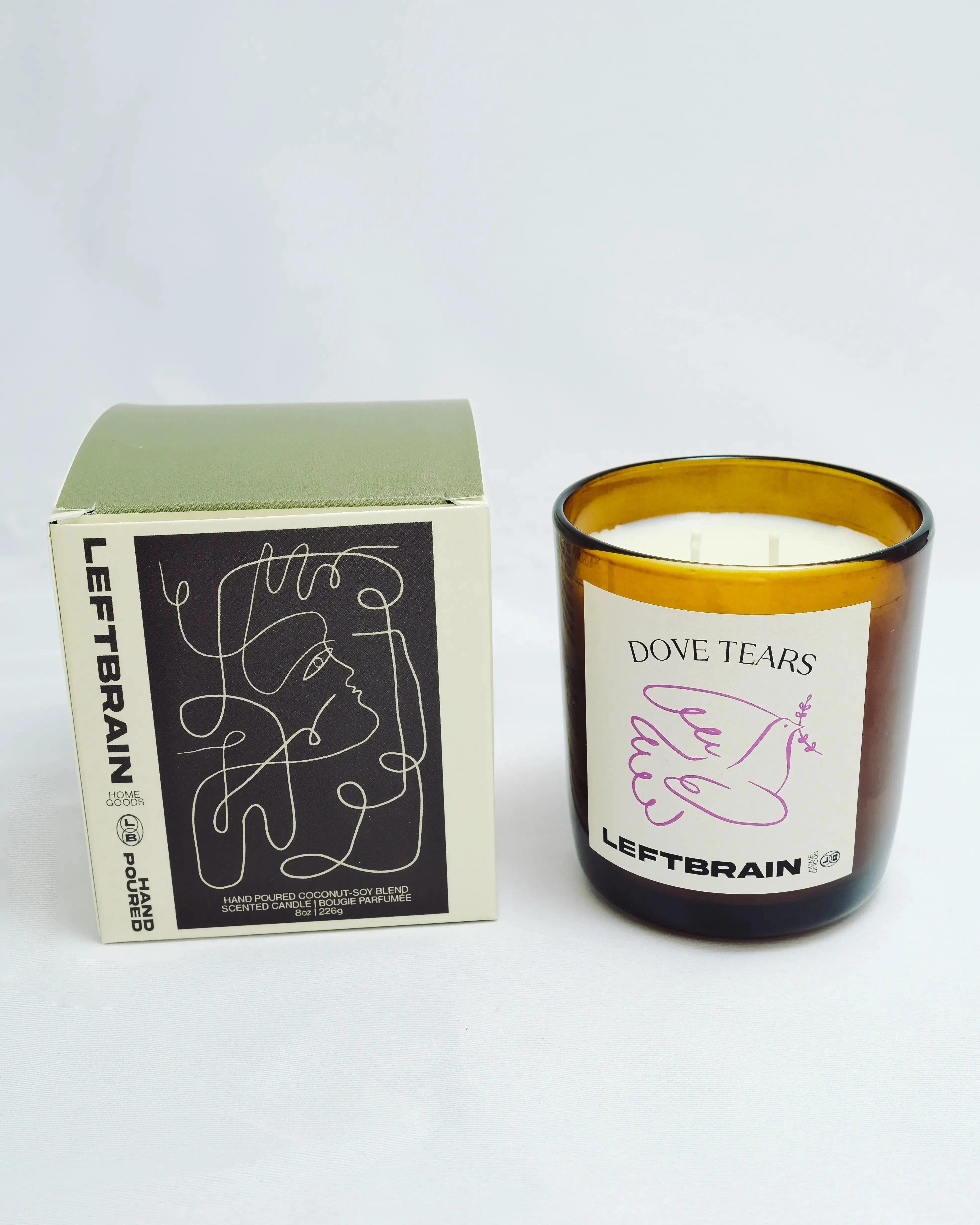 Dove Tears 8oz Candle - Image 3