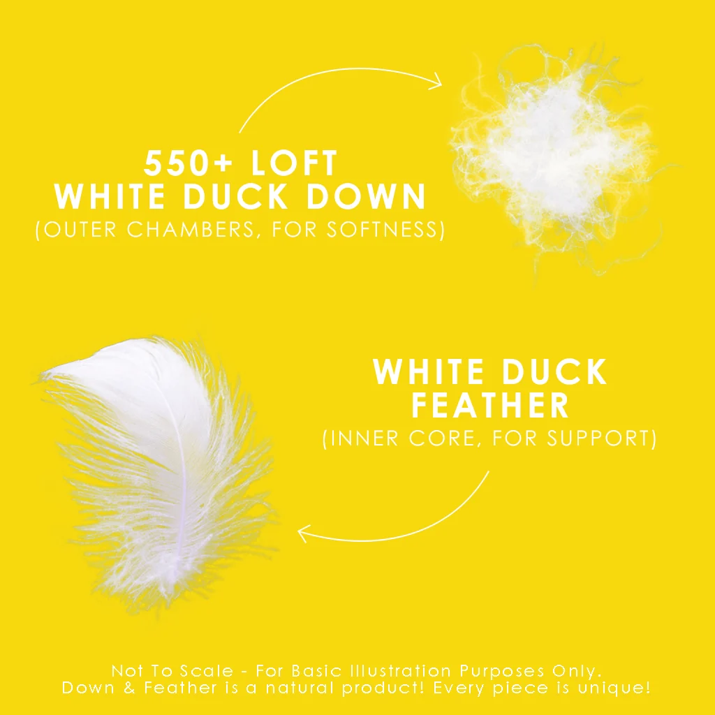Down Perfect™ White Feather & Down Pillow - Image 4