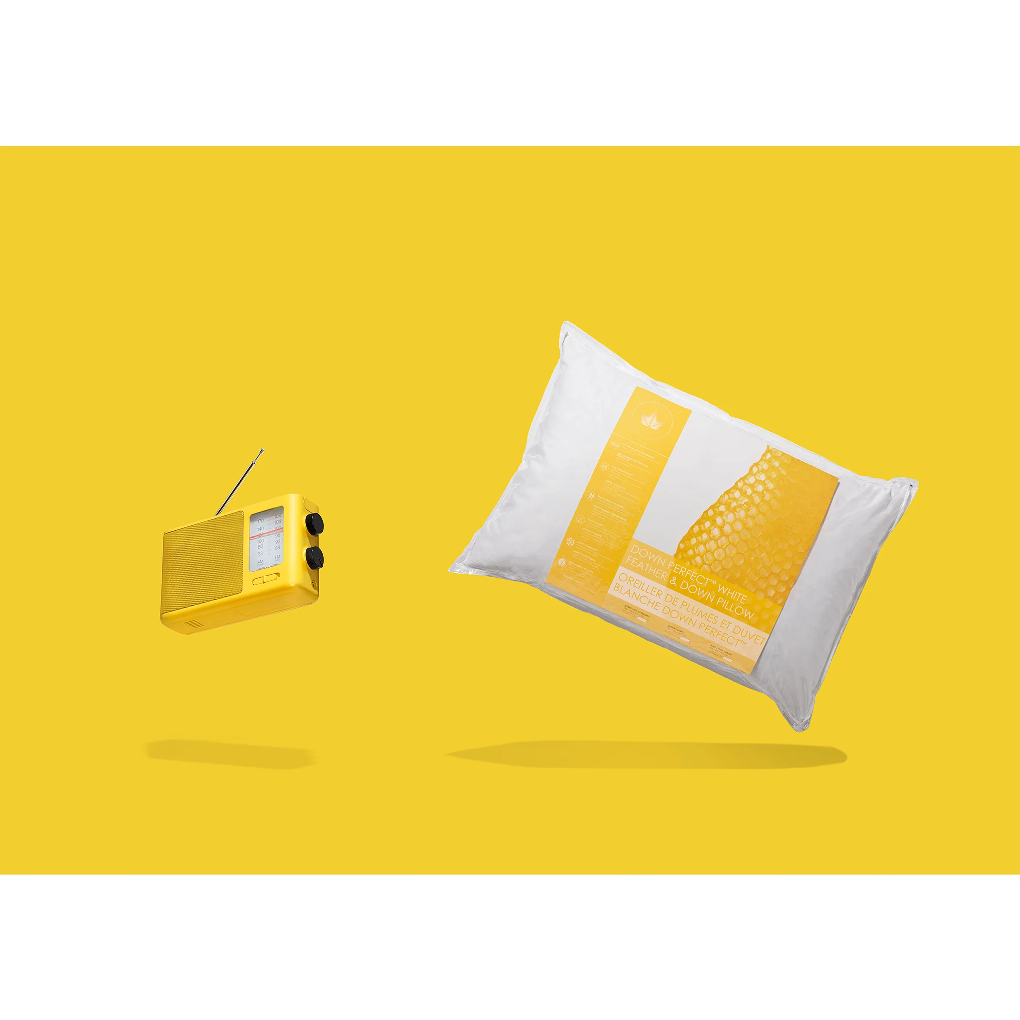 Down Perfect™ White Feather & Down Pillow - Image 6