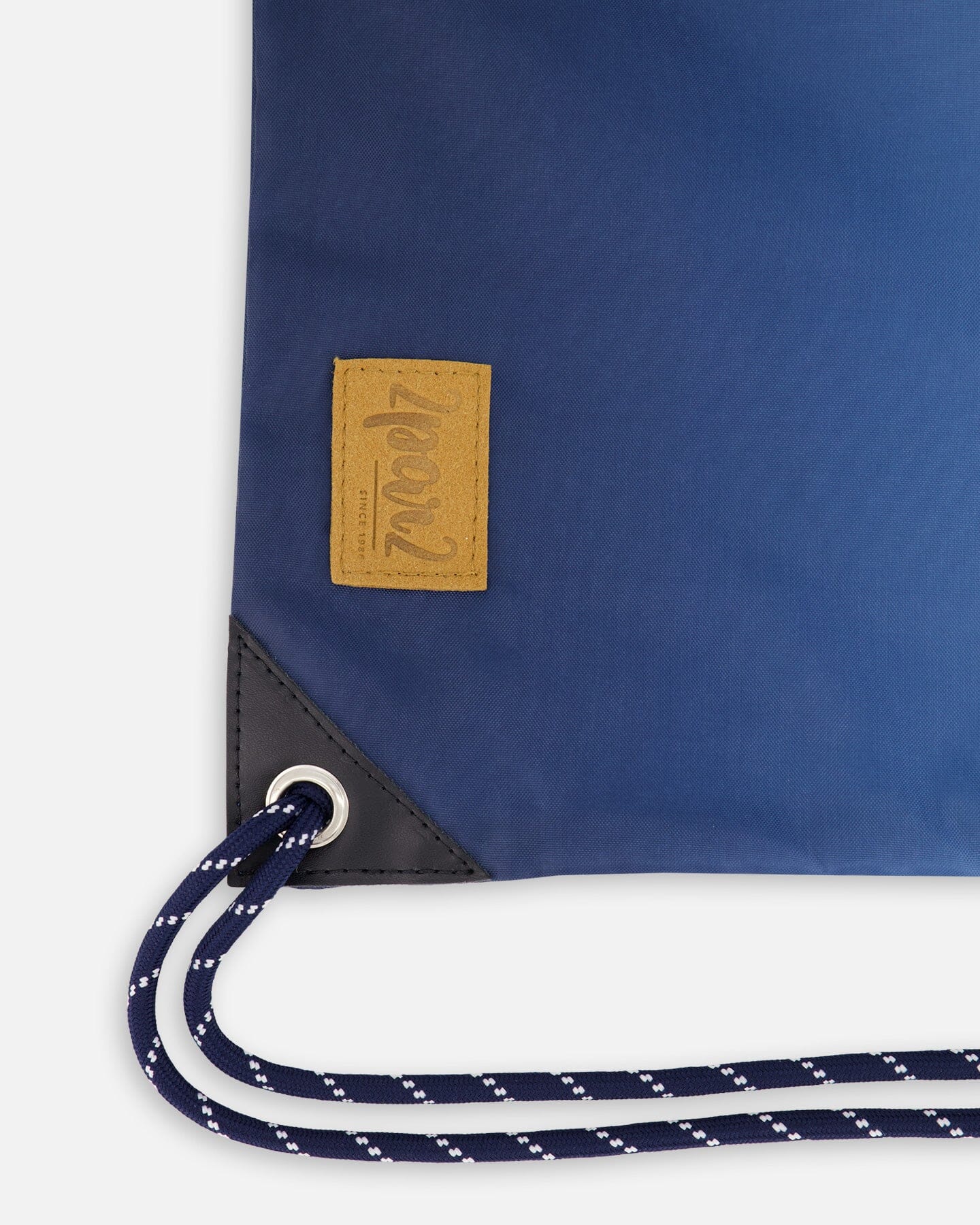 Drawstring Bag Blue And Beige Gradient - Image 3