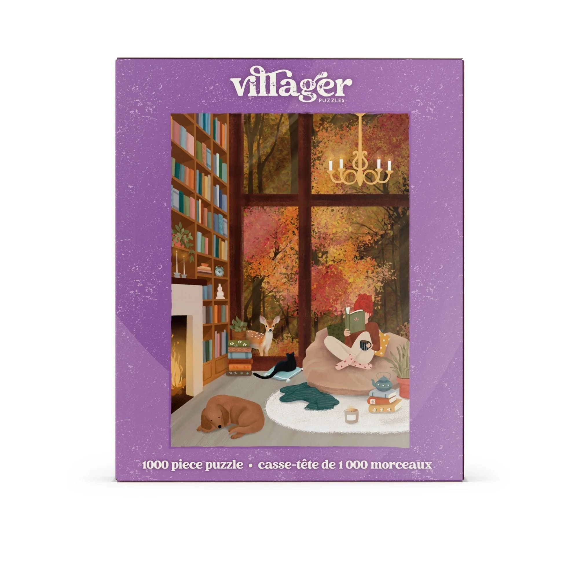 Dream Library | 1000-Piece Puzzle for Adults | Designed in Canada by Tara Younggren - Image 2