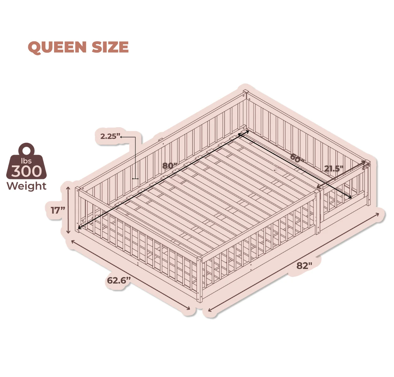 Dream Raft Floor Bed (CA) - Image 8