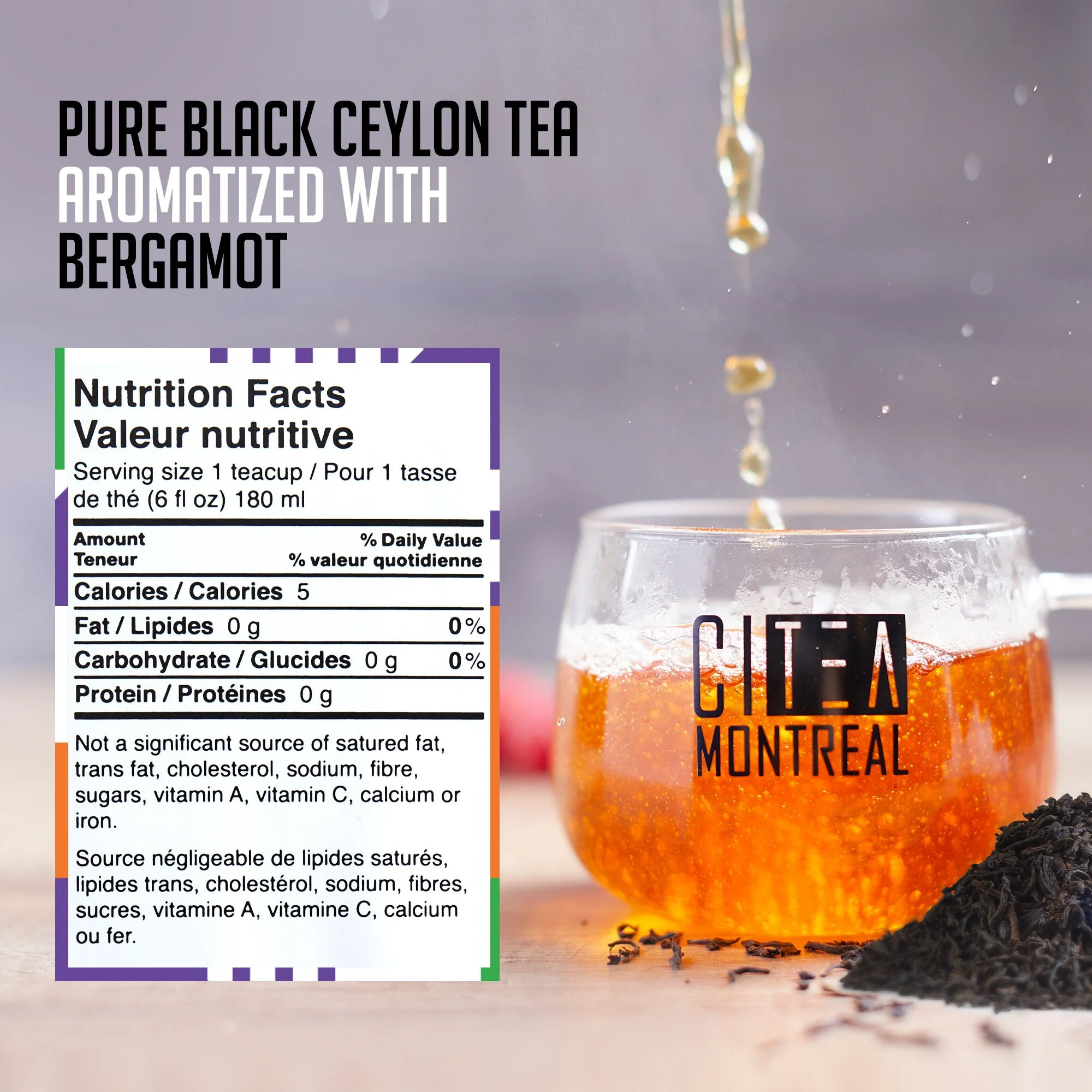 Earl Grey and Orange Pekoe Loose Leaf Black Tea - Image 4