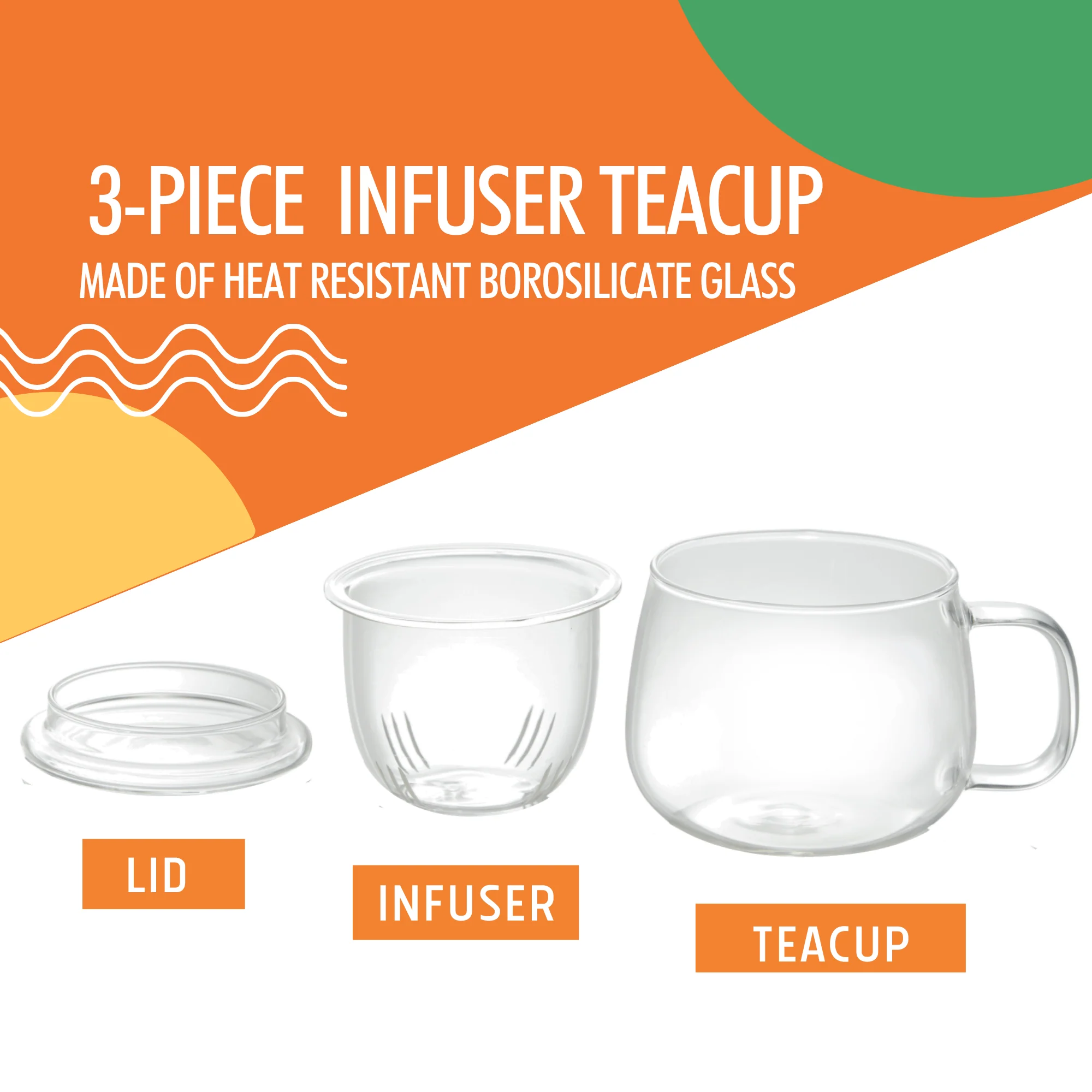 Earl Grey Loose Tea & Infusion Teacup Gift Set - Image 4