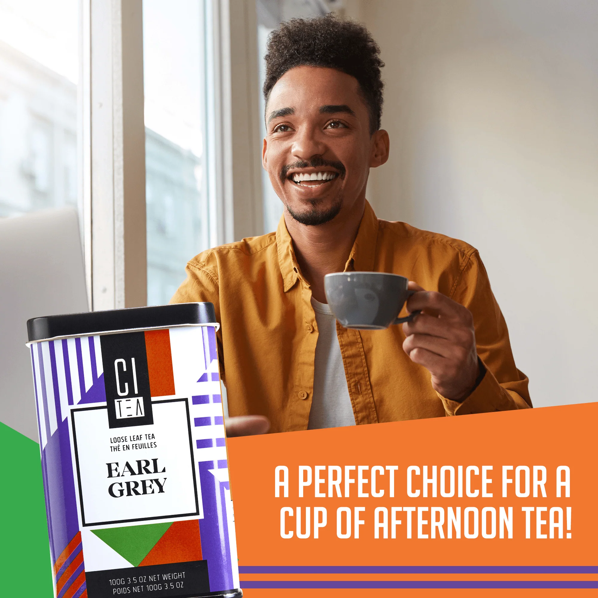 Earl Grey Loose Tea & Infusion Teacup Gift Set - Image 7