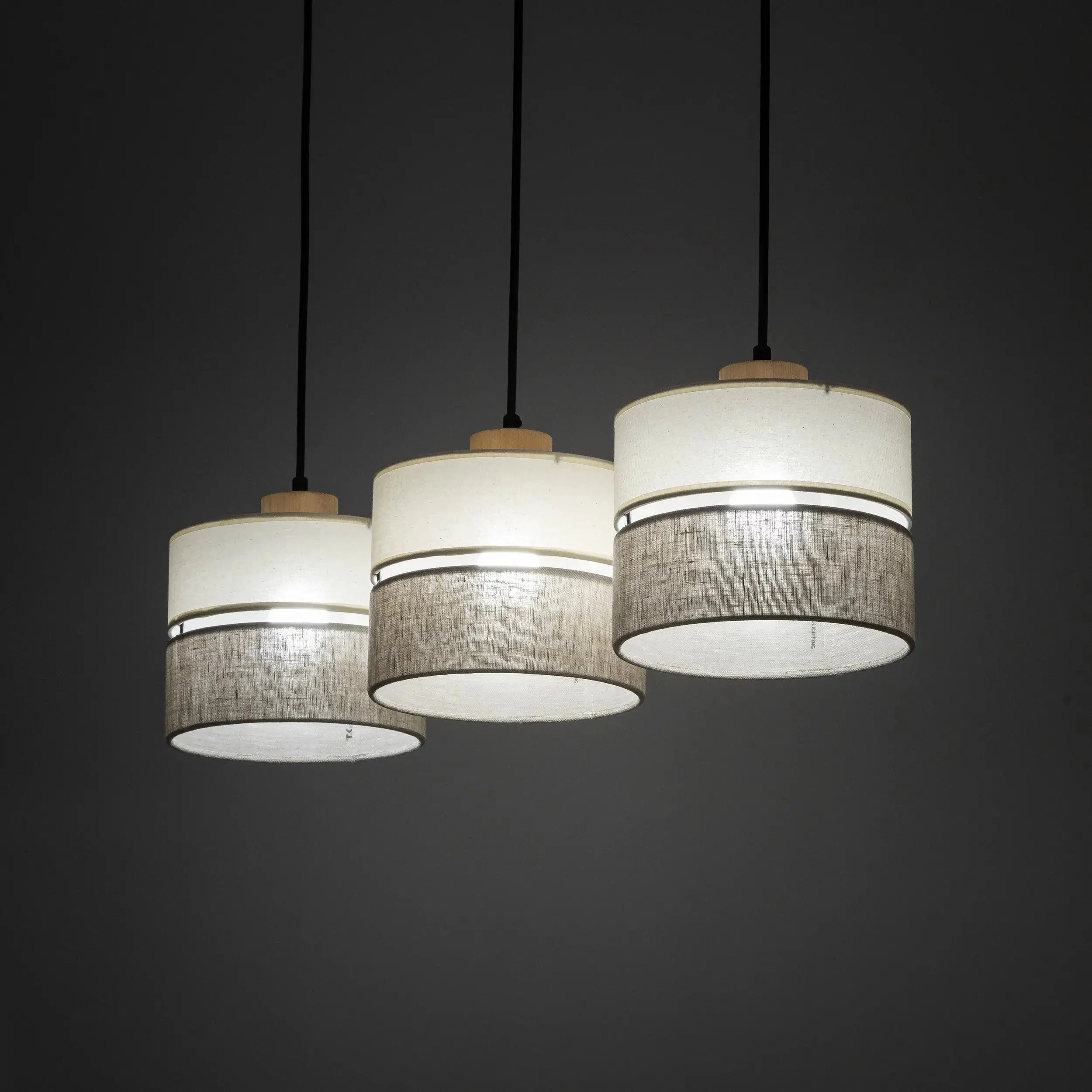 Eco Scandinavian 3-Light Pendant for Kitchen Island & Dining Table - Image 5