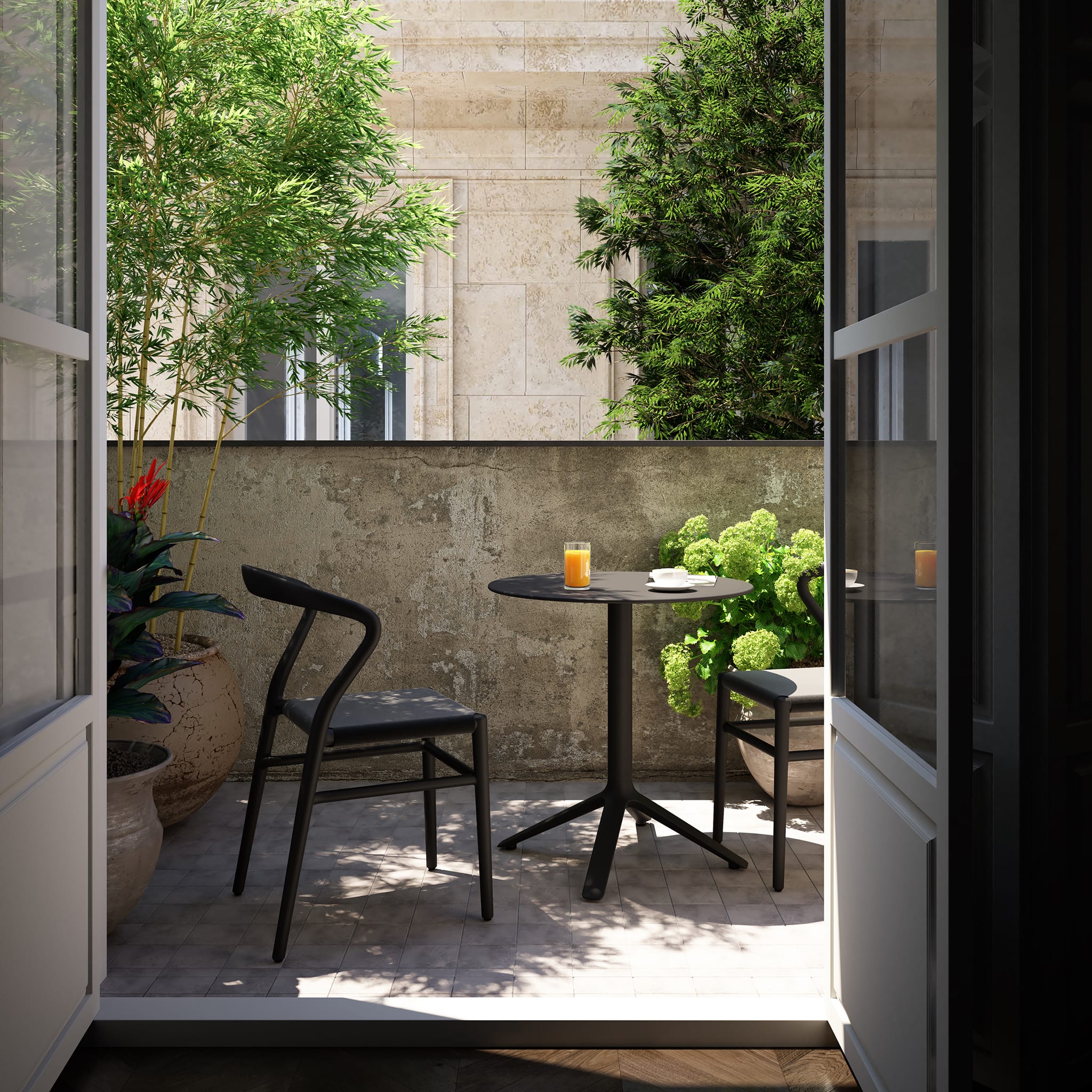 EEX Round Dining Table<br> Indoor & Outdoor Use - Image 6