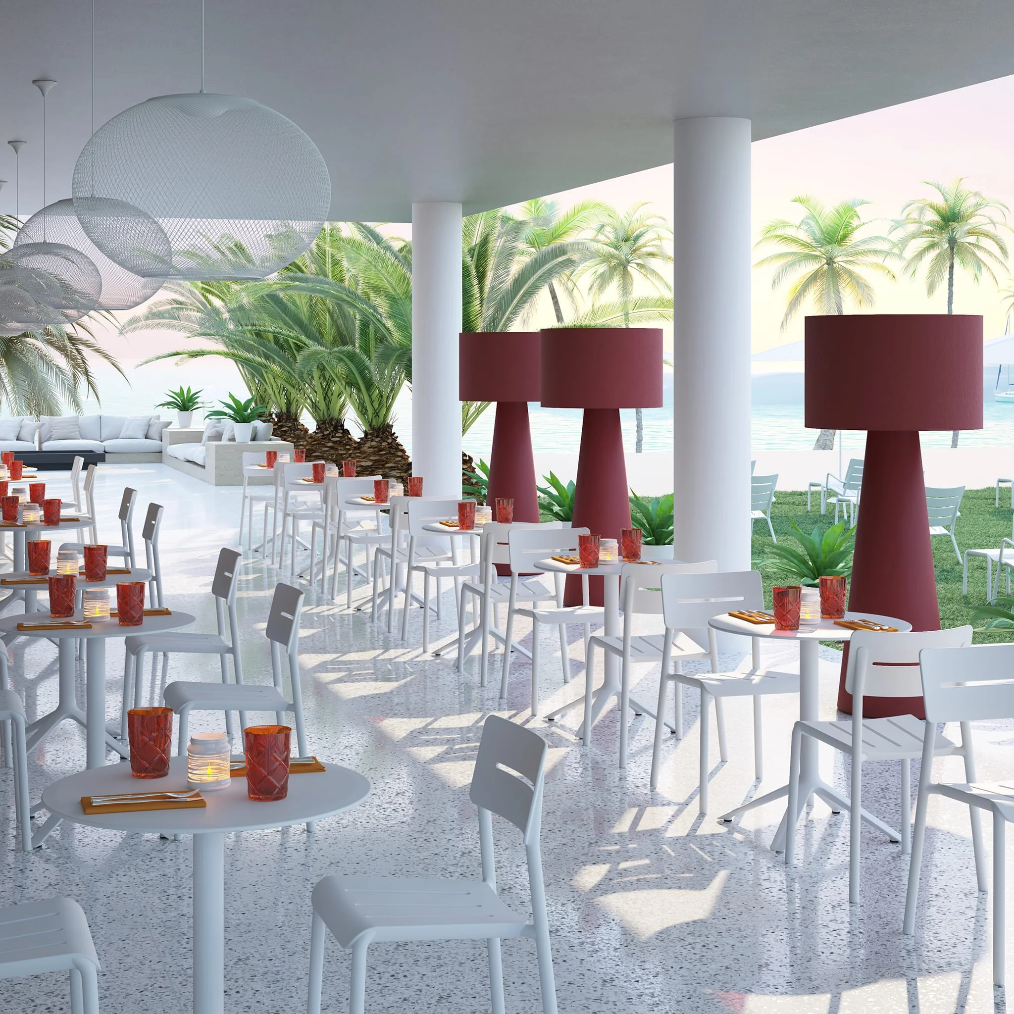 EEX Round Dining Table<br> Indoor & Outdoor Use - Image 7