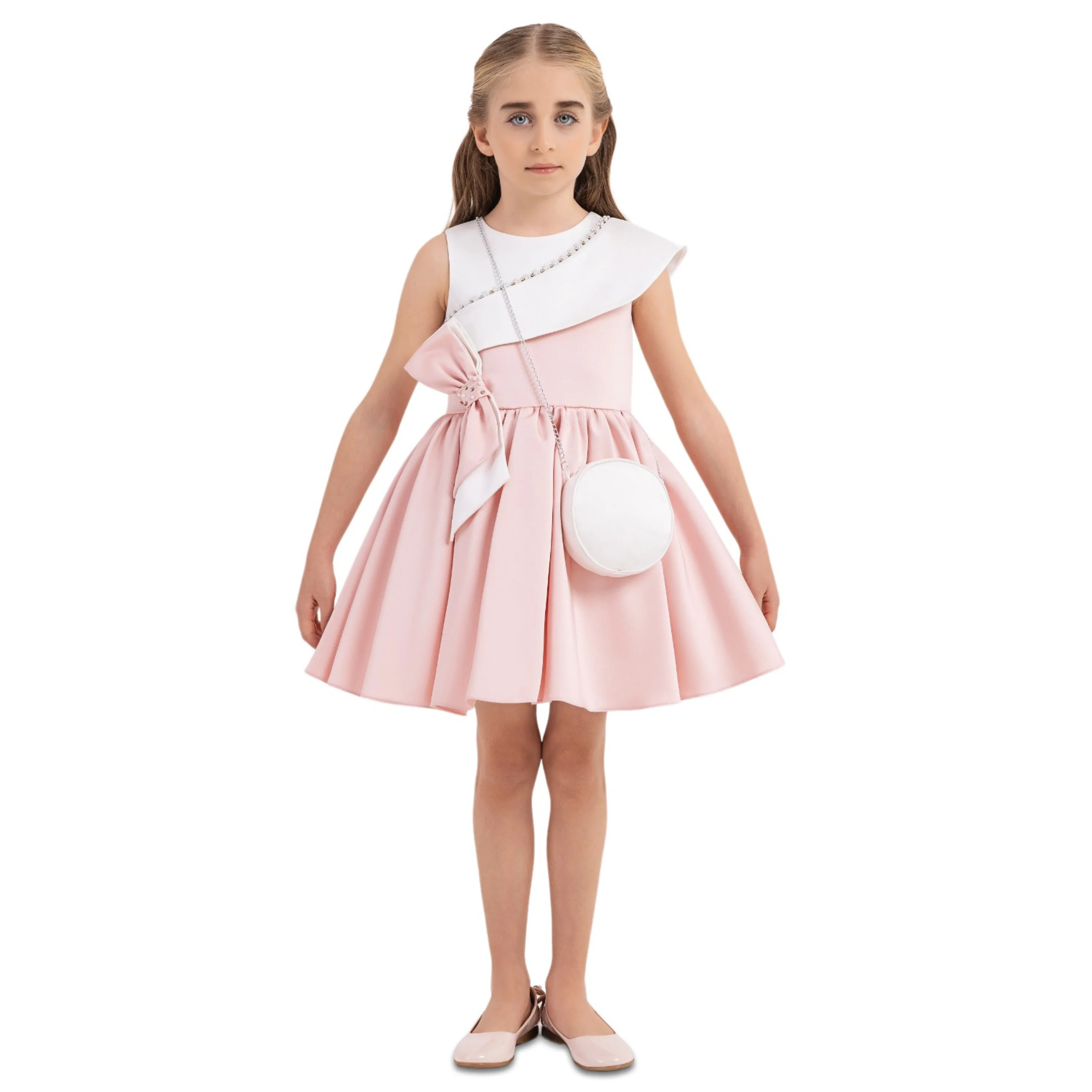 Effortless Elegance Girls Formal Dress - Image 4