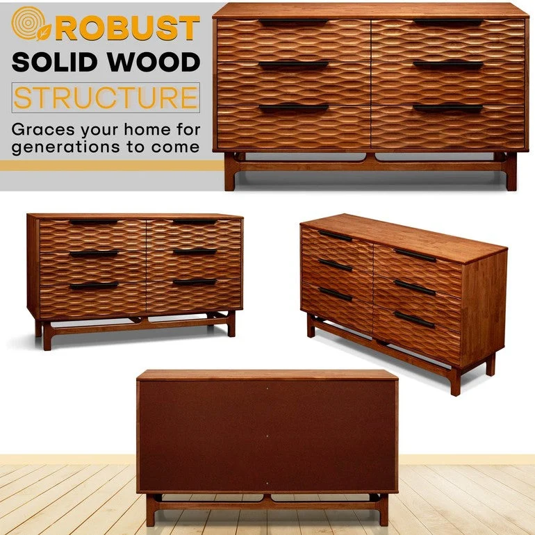 Elara Dresser with 6 Drawers - Image 9