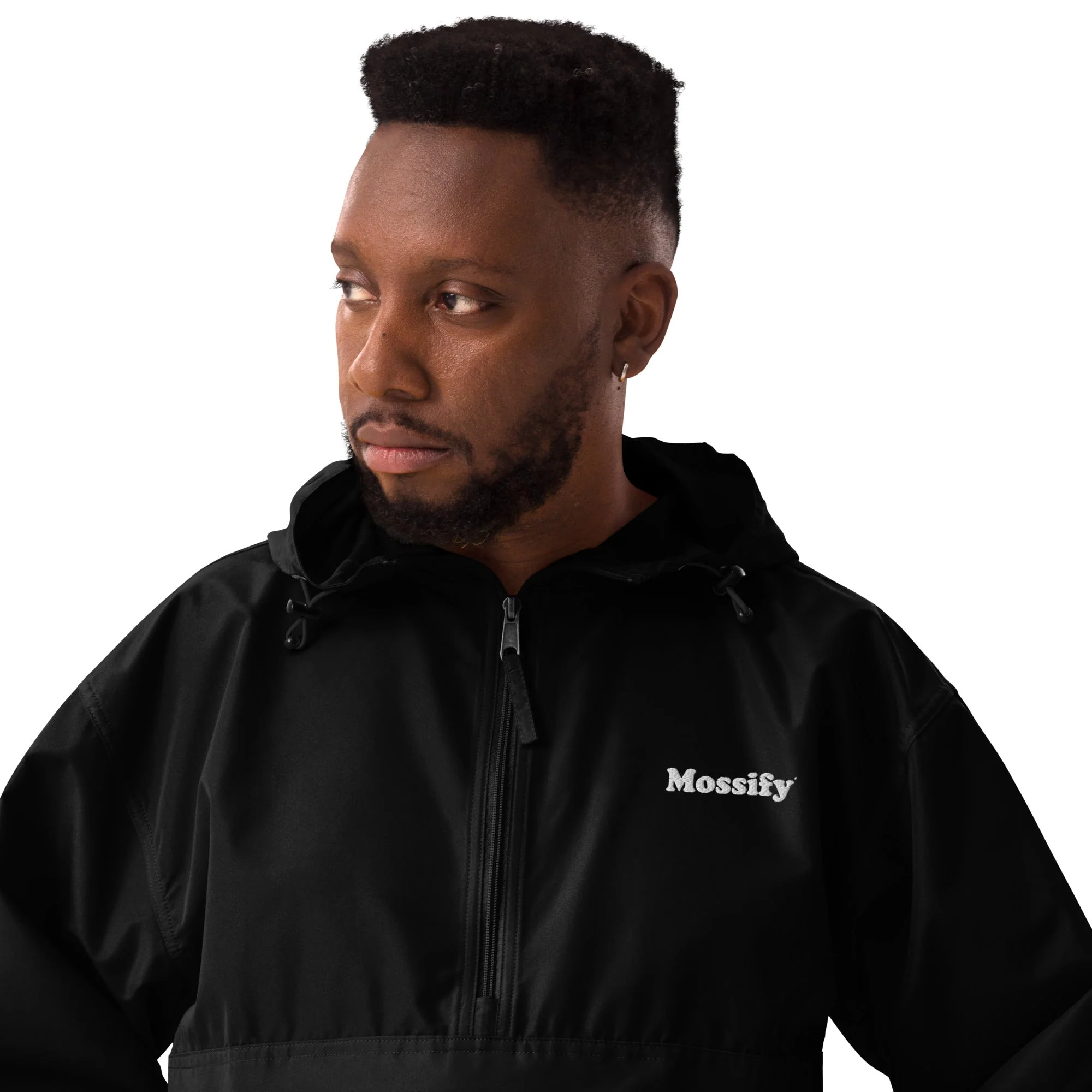 Embroidered Mossify / Champion Packable Jacket - Image 2