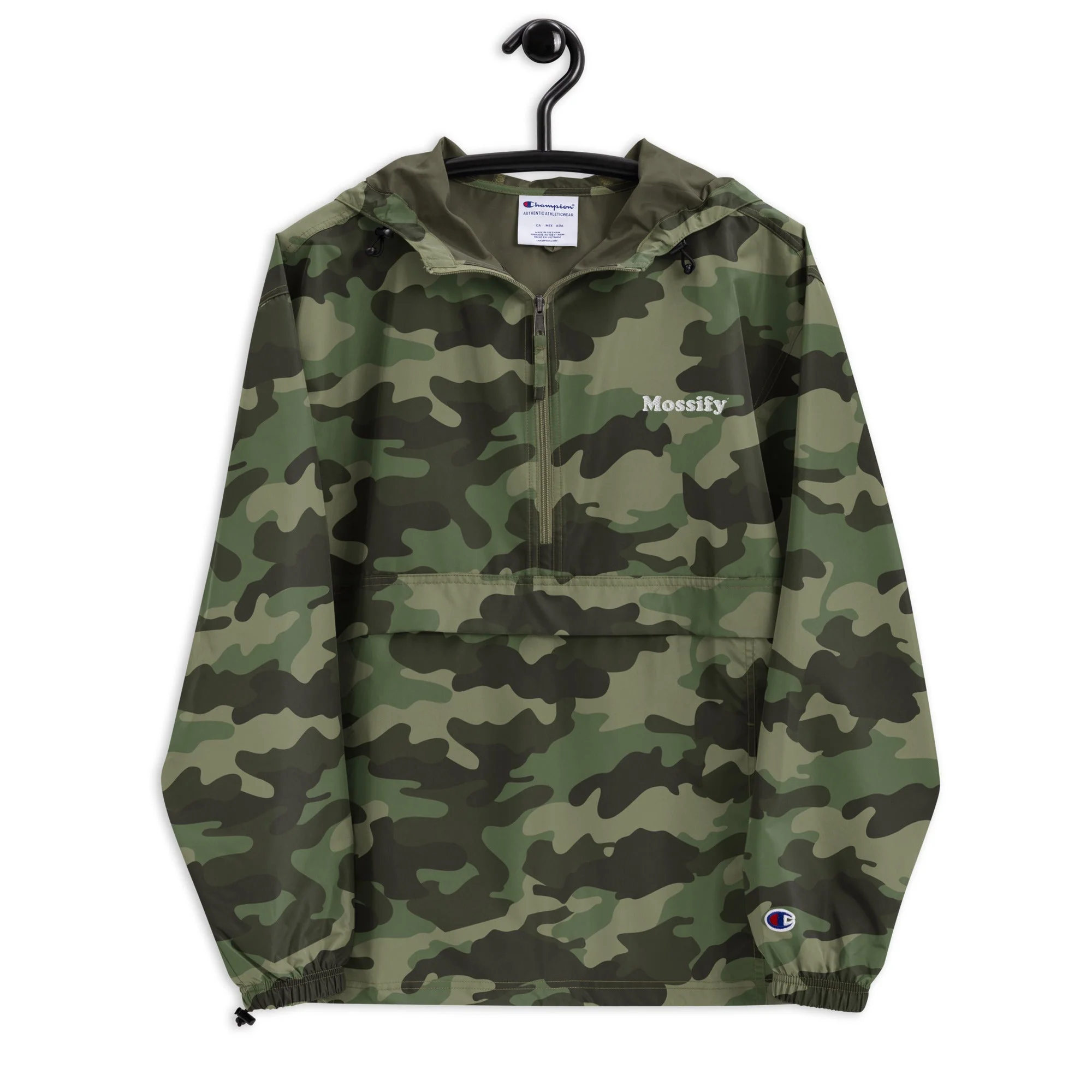 Embroidered Mossify / Champion Packable Jacket - Image 3