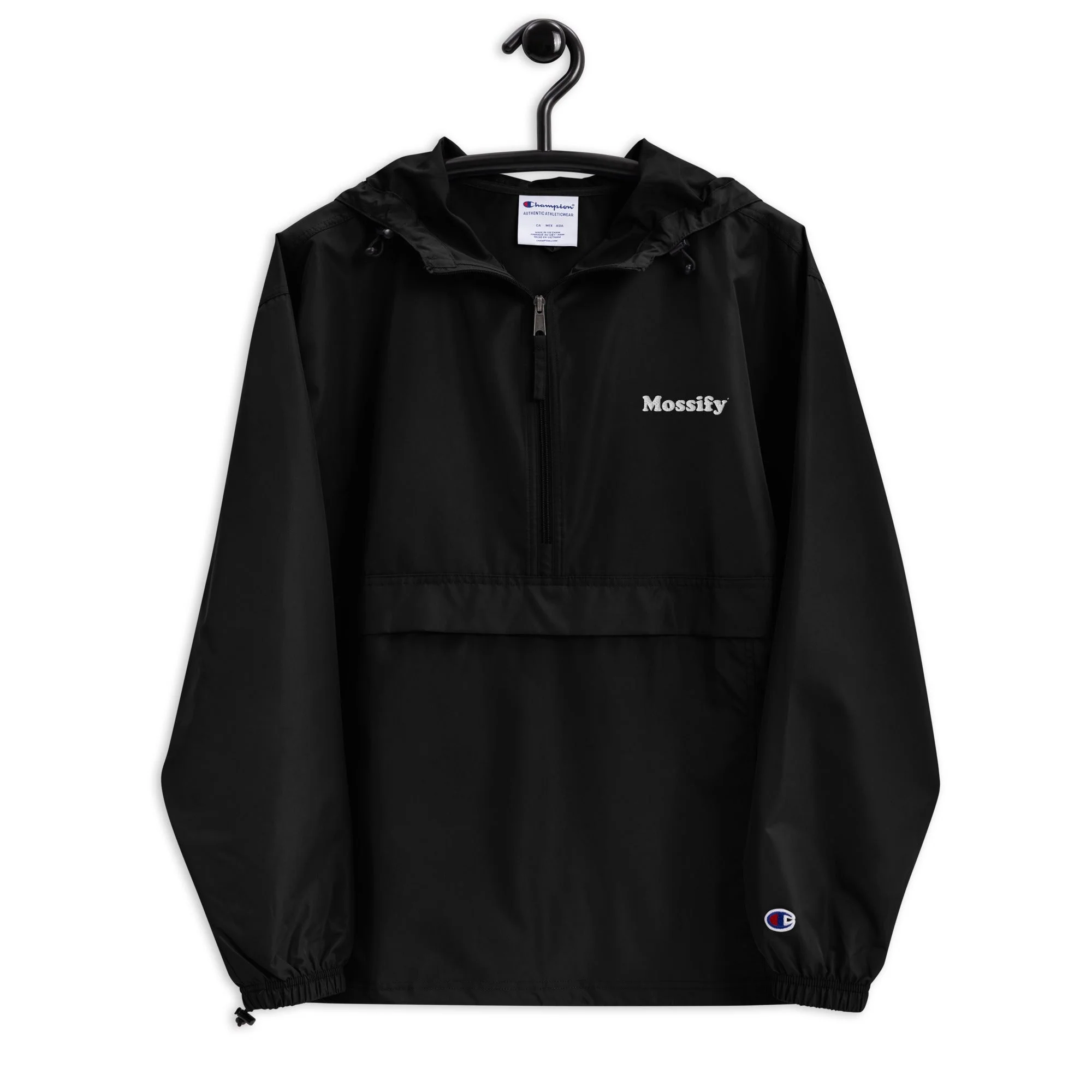 Embroidered Mossify / Champion Packable Jacket - Image 4