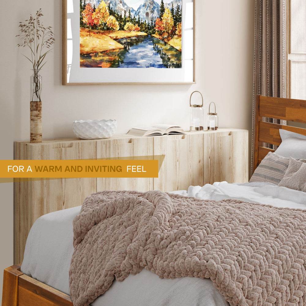 Emery Deluxe Wood Platform Bed Frame - Image 10