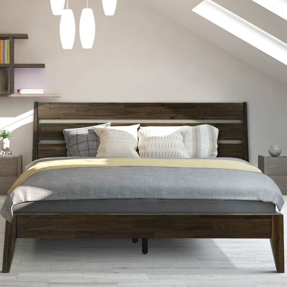 Emery Deluxe Wood Platform Bed Frame - Image 13