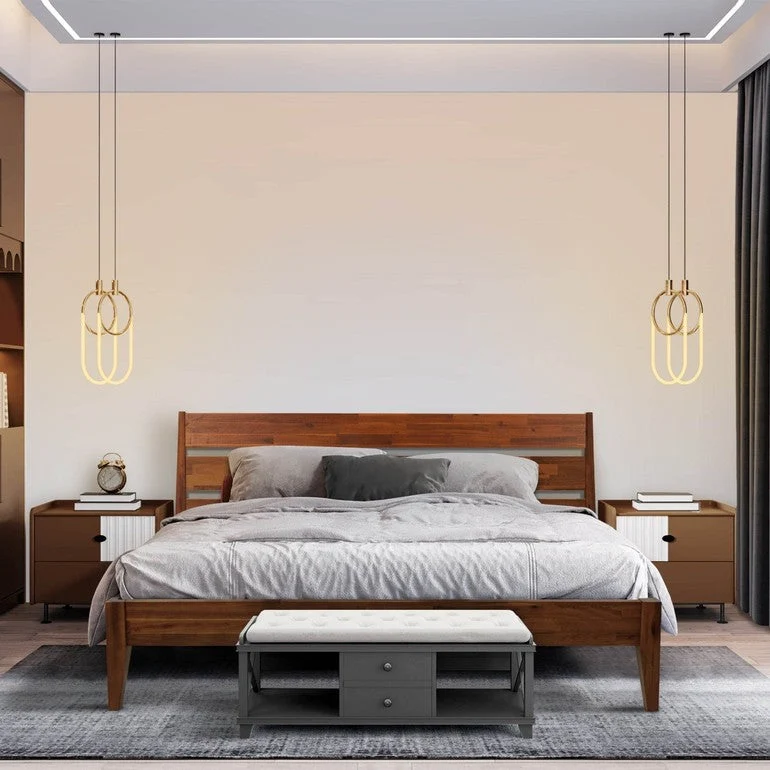 Emery Solid Wood Bed Frame - Image 9