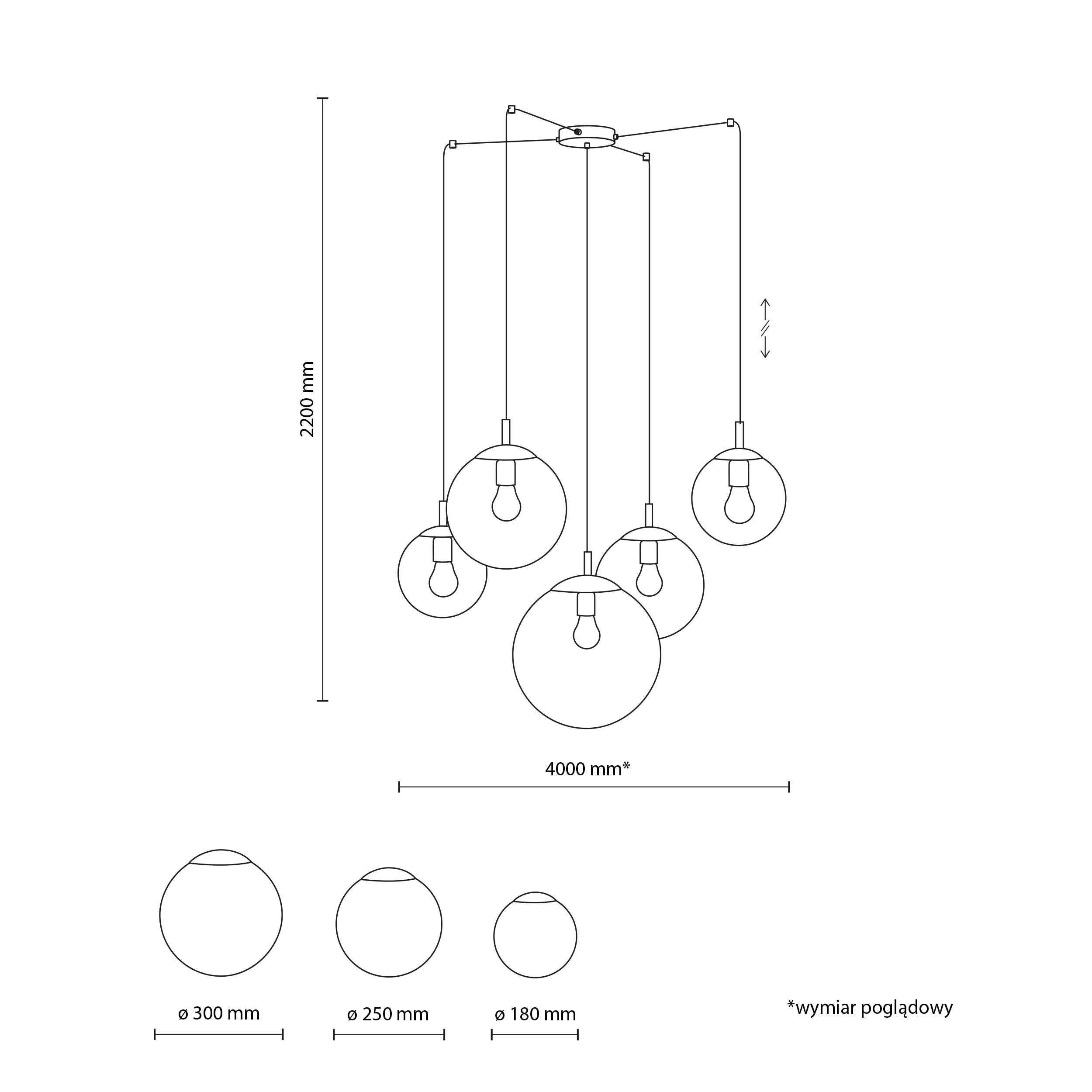 ESME Mix Scandinavian Pendant Light 5 - Image 6