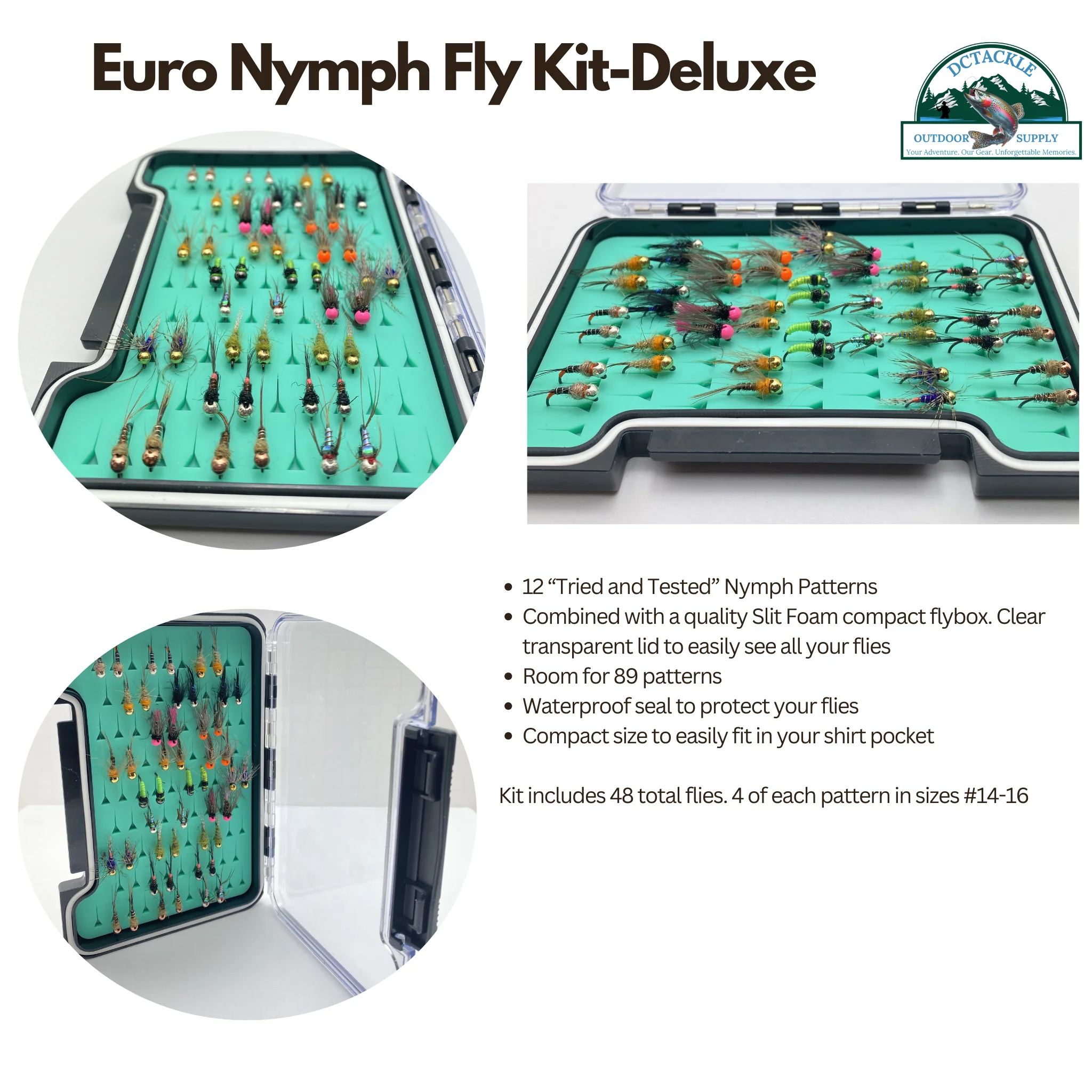 Euro Nymph Fly Kit - Deluxe - Image 2
