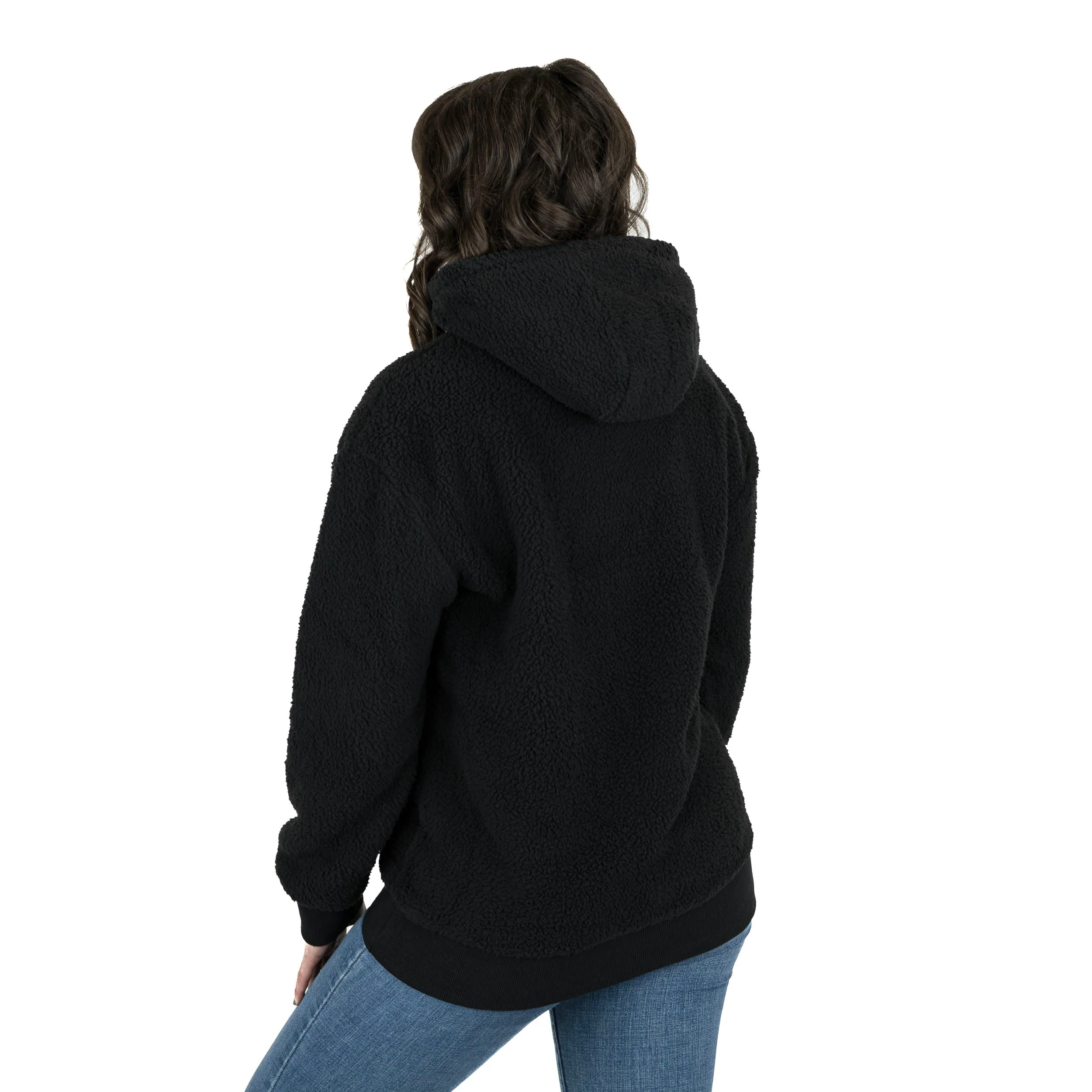 FA Sherpa Pullover Onyx - Image 4
