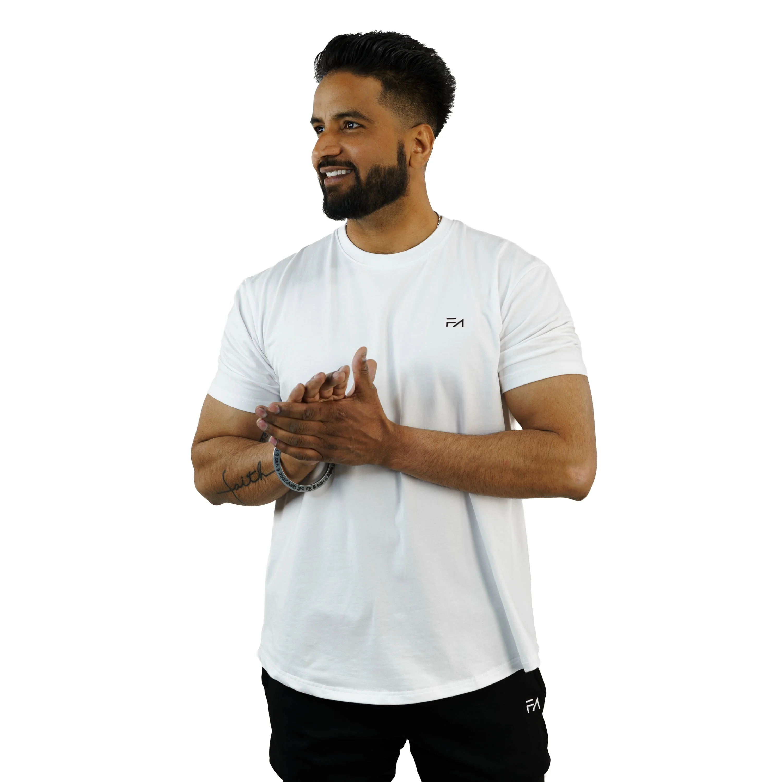 FA Staple Mens White - Image 3